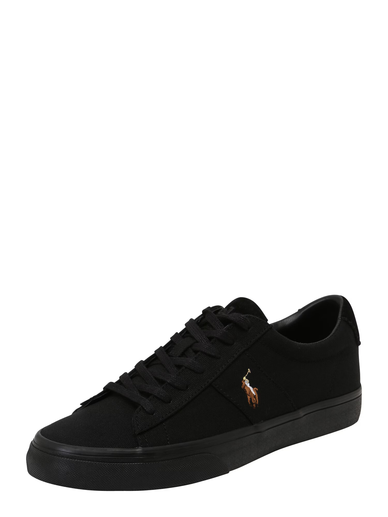 Polo Ralph Lauren Sneaker low 'Sayer' bej / maro / negru / alb - Pled.ro