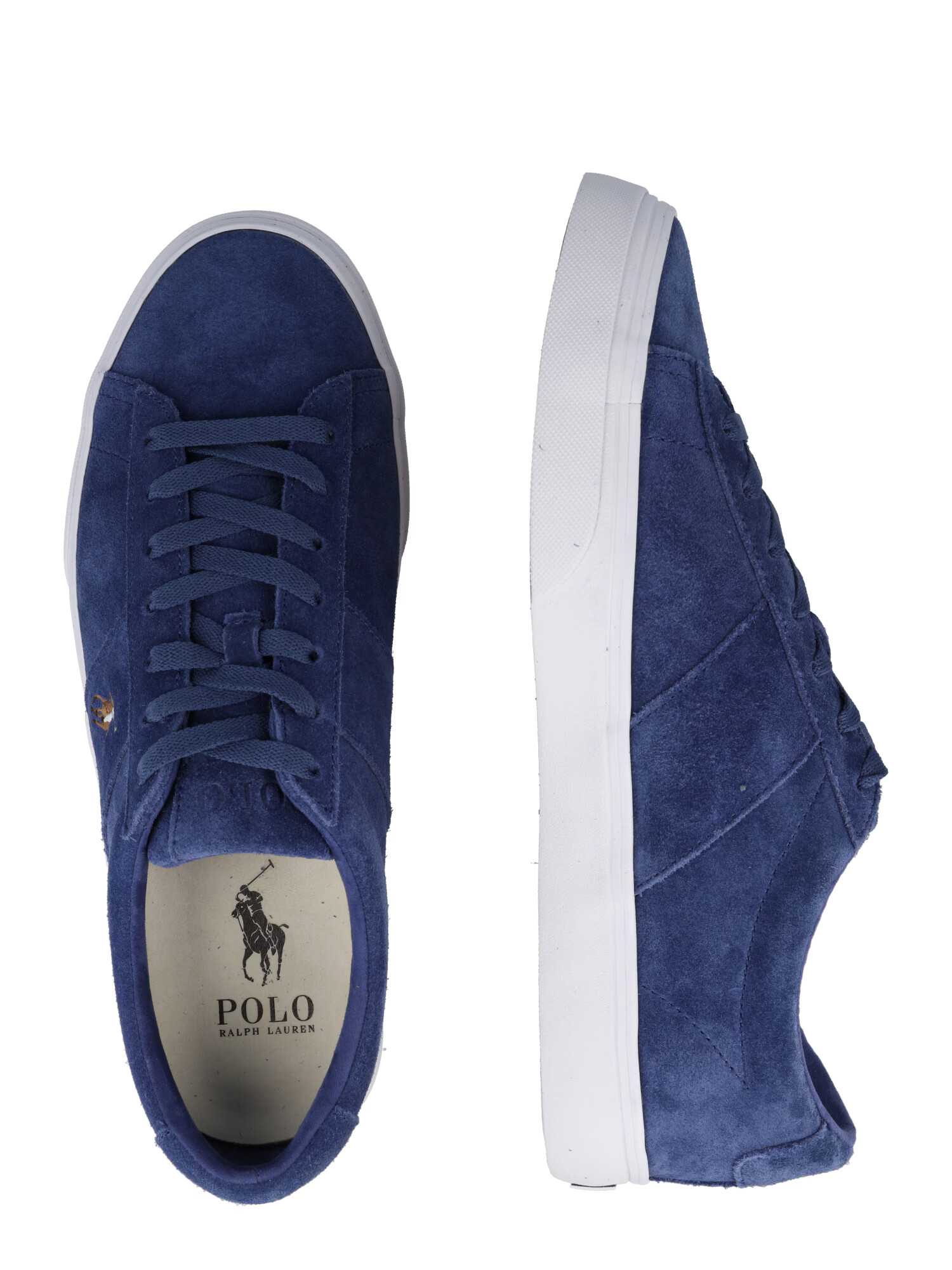 Polo Ralph Lauren Sneaker low 'SAYER' bleumarin - Pled.ro