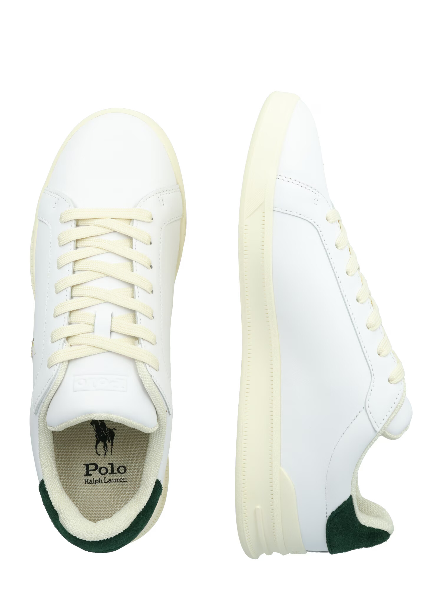 Polo Ralph Lauren Sneaker low verde / alb - Pled.ro