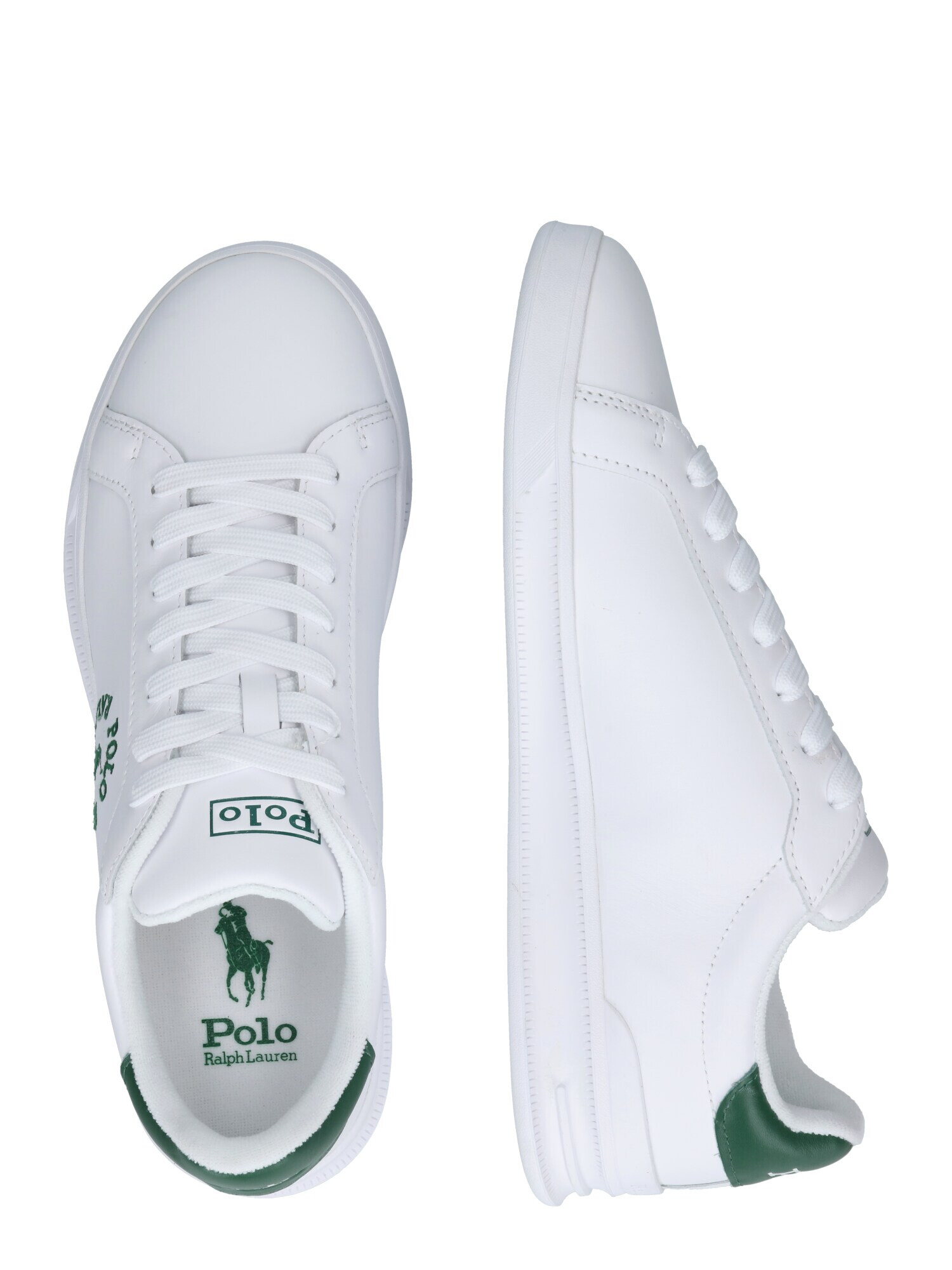 Polo Ralph Lauren Sneaker low verde / alb - Pled.ro