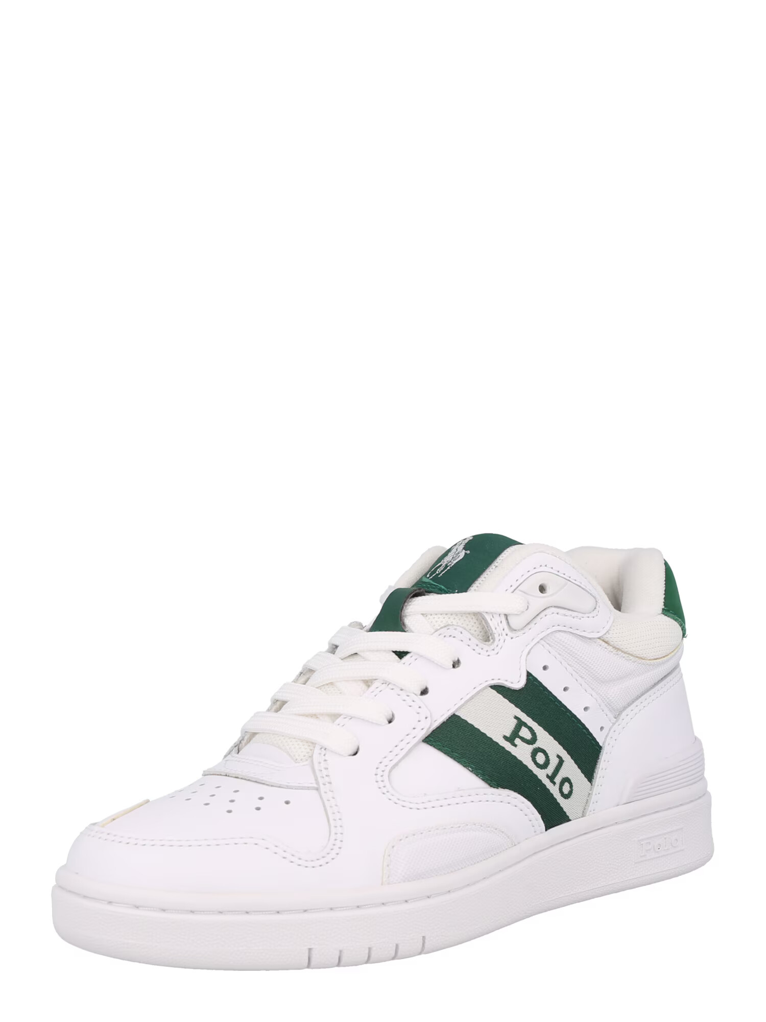 Polo Ralph Lauren Sneaker low verde închis / alb - Pled.ro