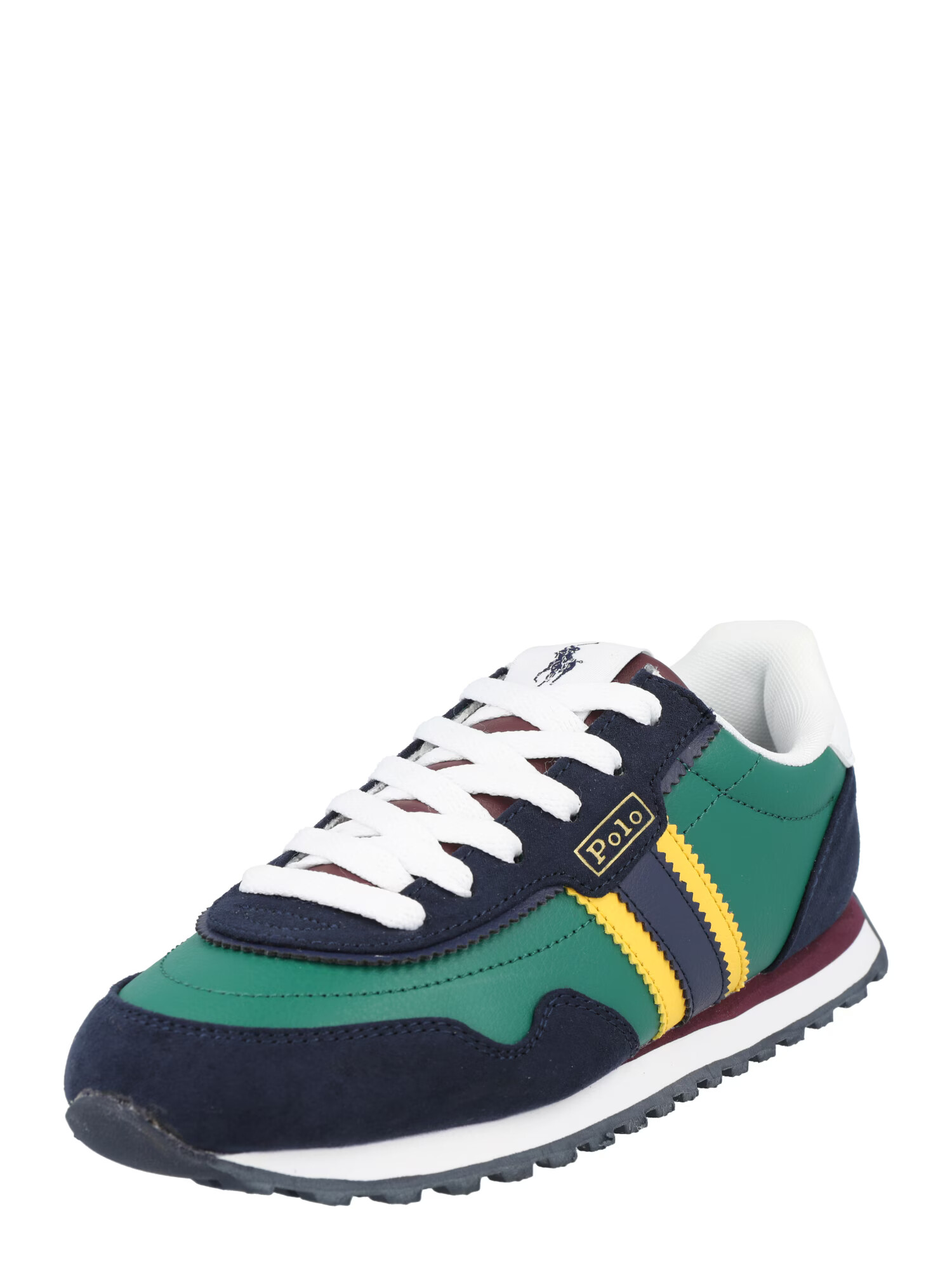 Polo Ralph Lauren Sneaker 'TRAIN 89' albastru noapte / galben citron / verde iarbă - Pled.ro