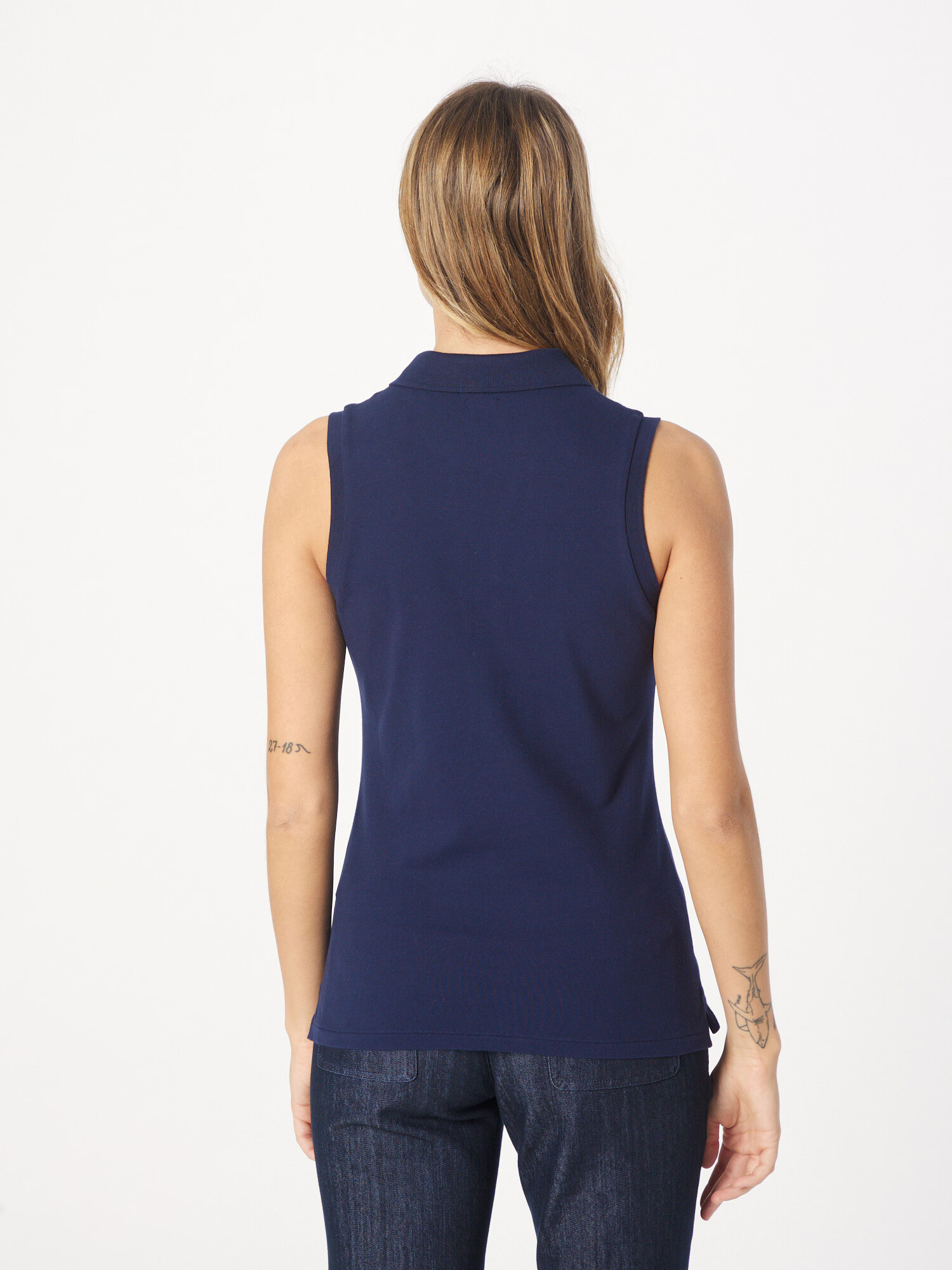 Polo Ralph Lauren Top 'JULIE' bleumarin / alb - Pled.ro