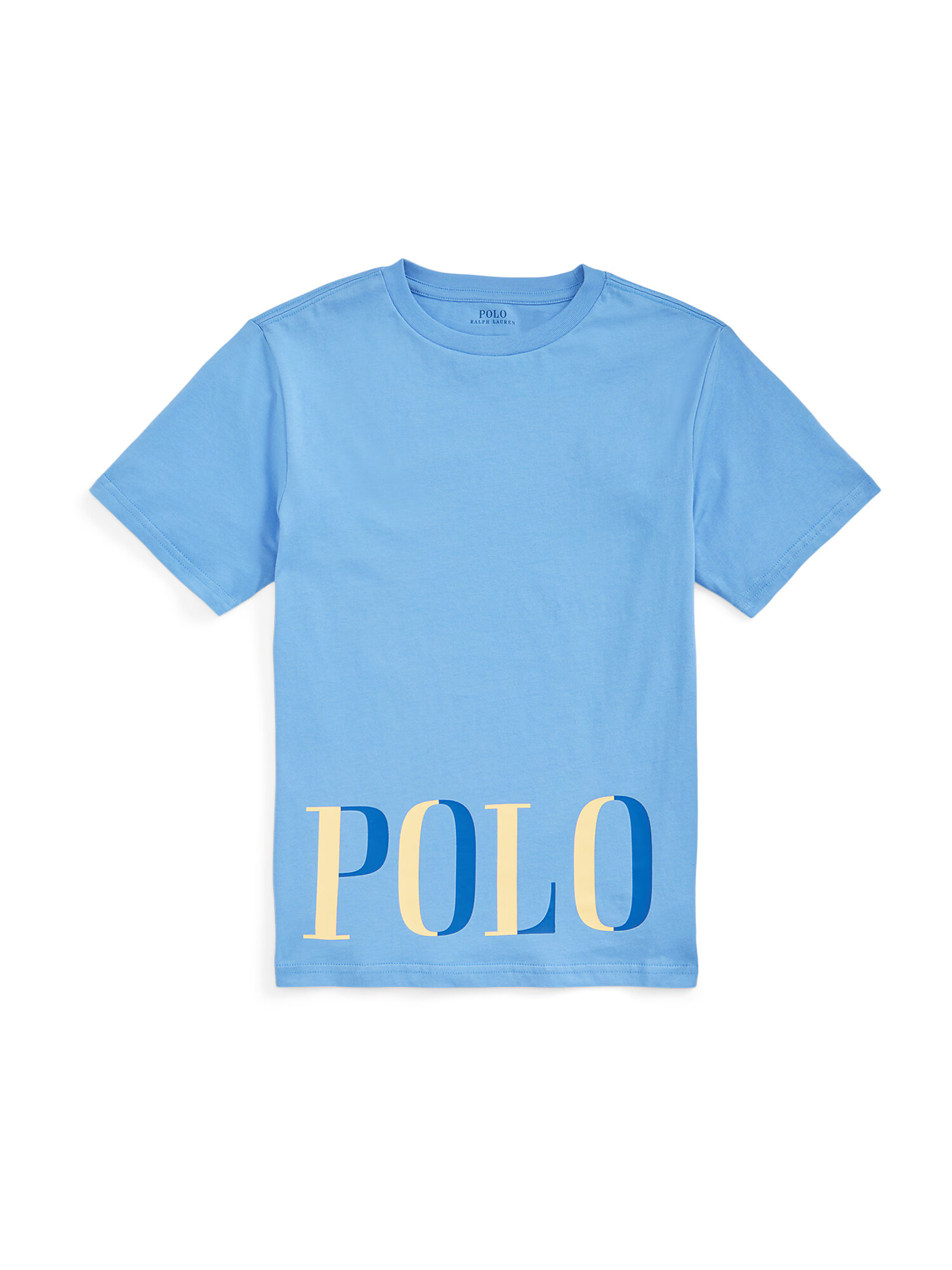 Polo Ralph Lauren Tricou albastru / albastru deschis / galben pastel - Pled.ro