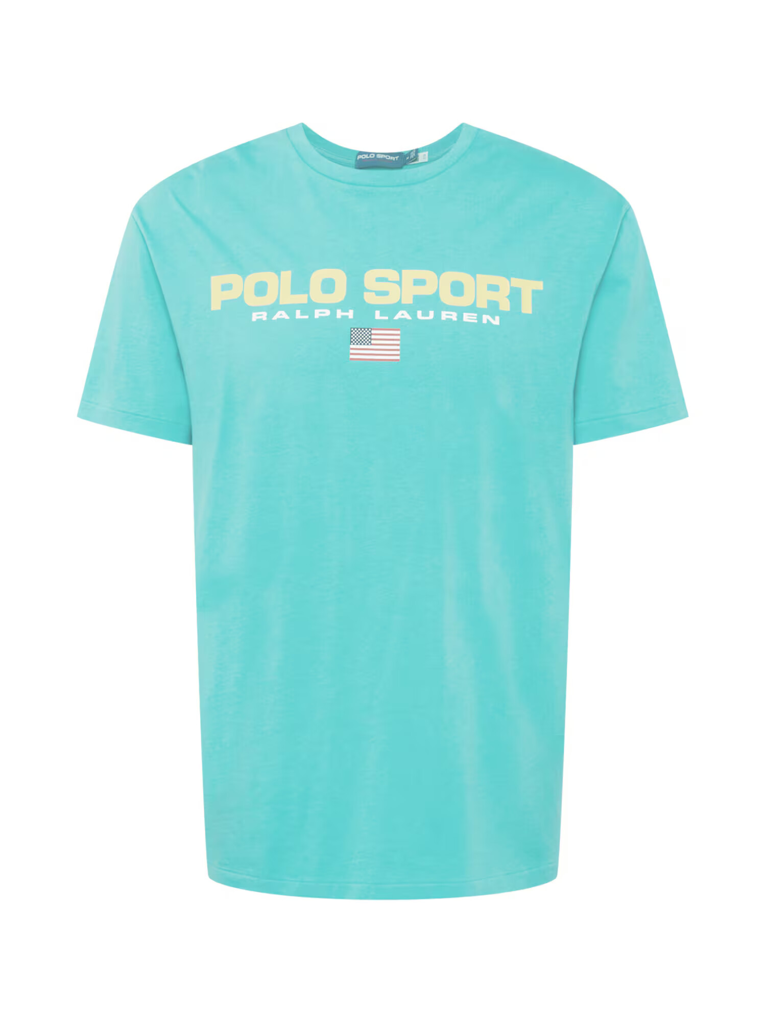 Polo Ralph Lauren Tricou albastru aqua / galben deschis / roșu / alb - Pled.ro