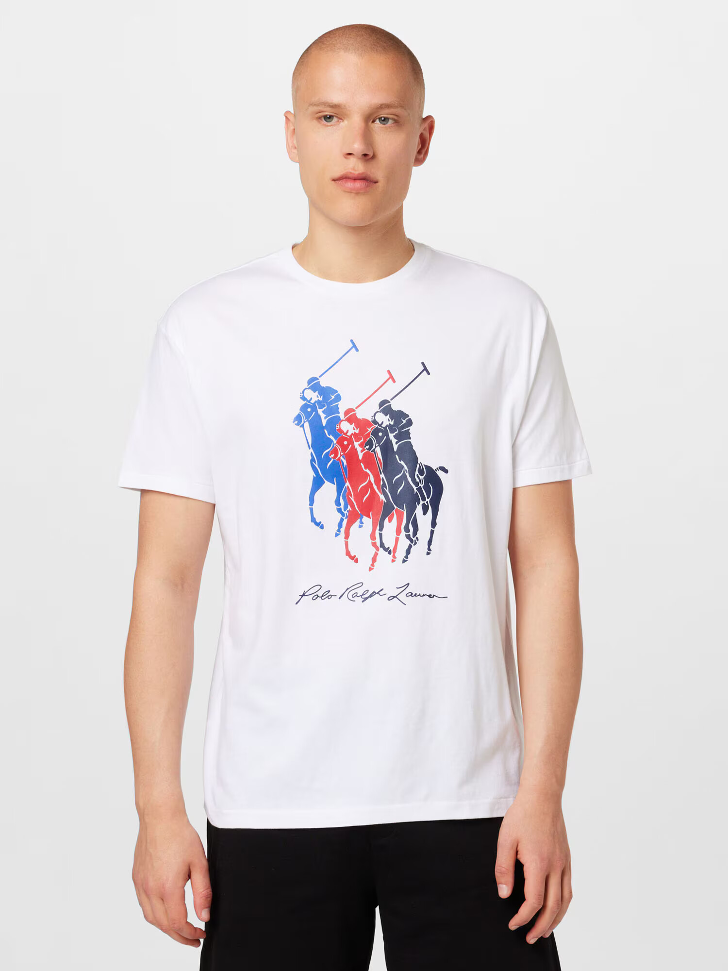 Polo Ralph Lauren Tricou albastru / bleumarin / roșu / alb - Pled.ro