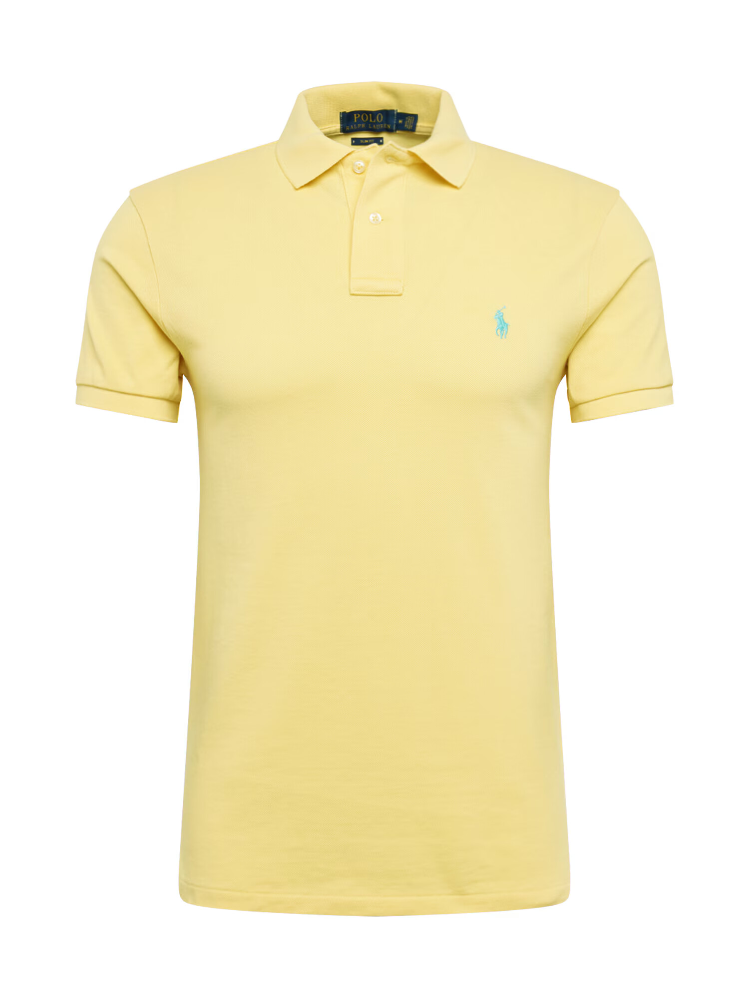 Polo Ralph Lauren Tricou albastru deschis / galben pastel - Pled.ro