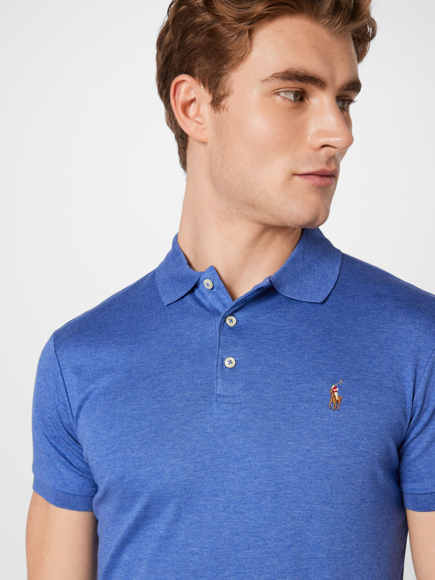 Polo Ralph Lauren Tricou albastru fumuriu - Pled.ro