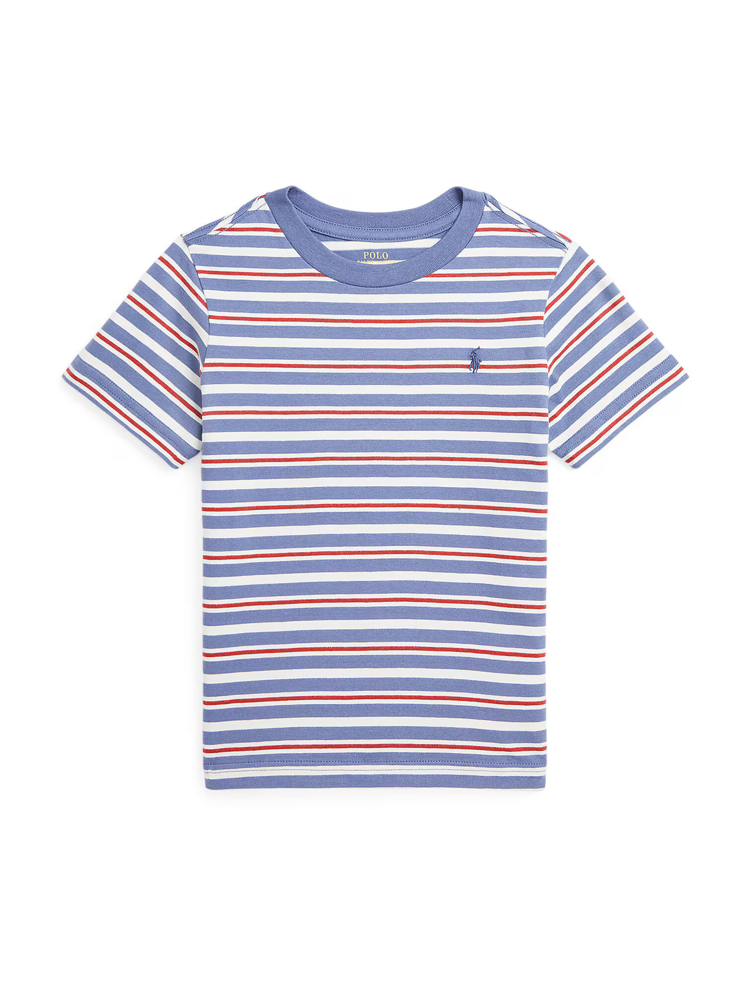 Polo Ralph Lauren Tricou albastru fumuriu / roși aprins / alb - Pled.ro