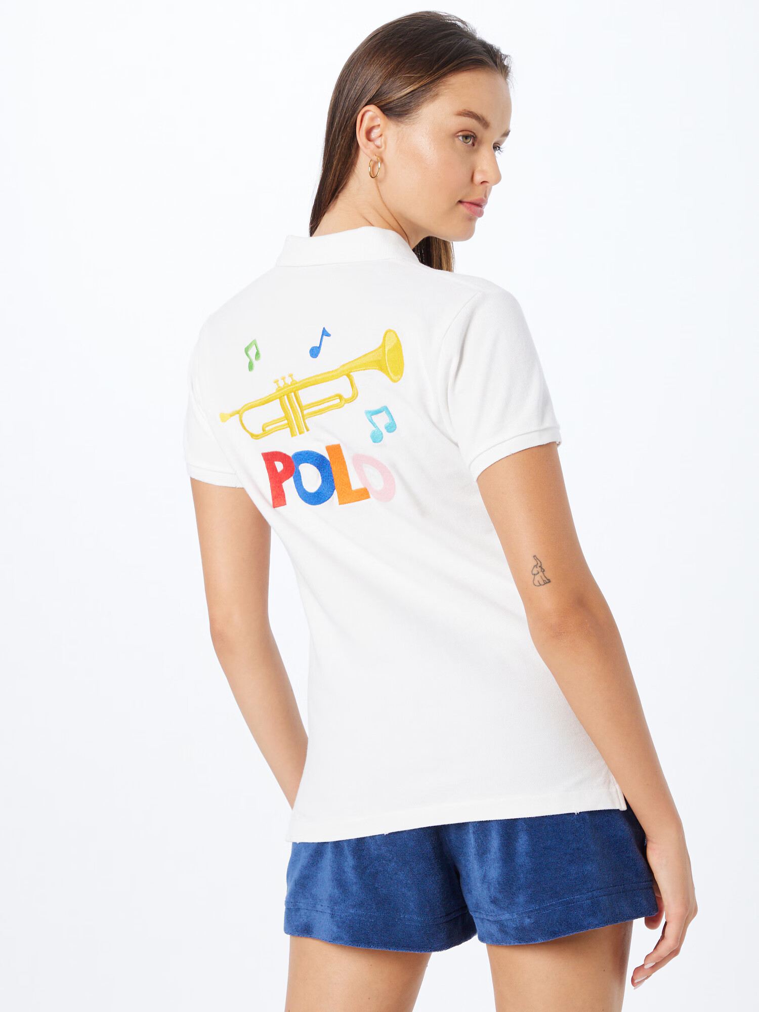 Polo Ralph Lauren Tricou albastru / galben / roșu / alb - Pled.ro