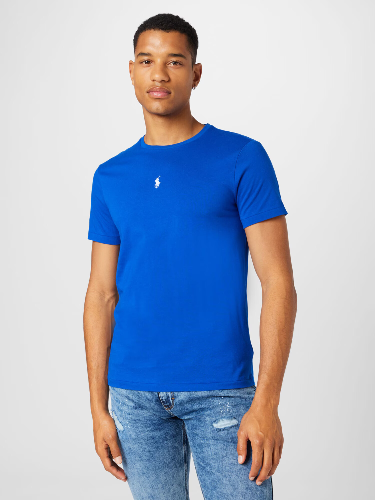 Polo Ralph Lauren Tricou albastru închis / alb - Pled.ro