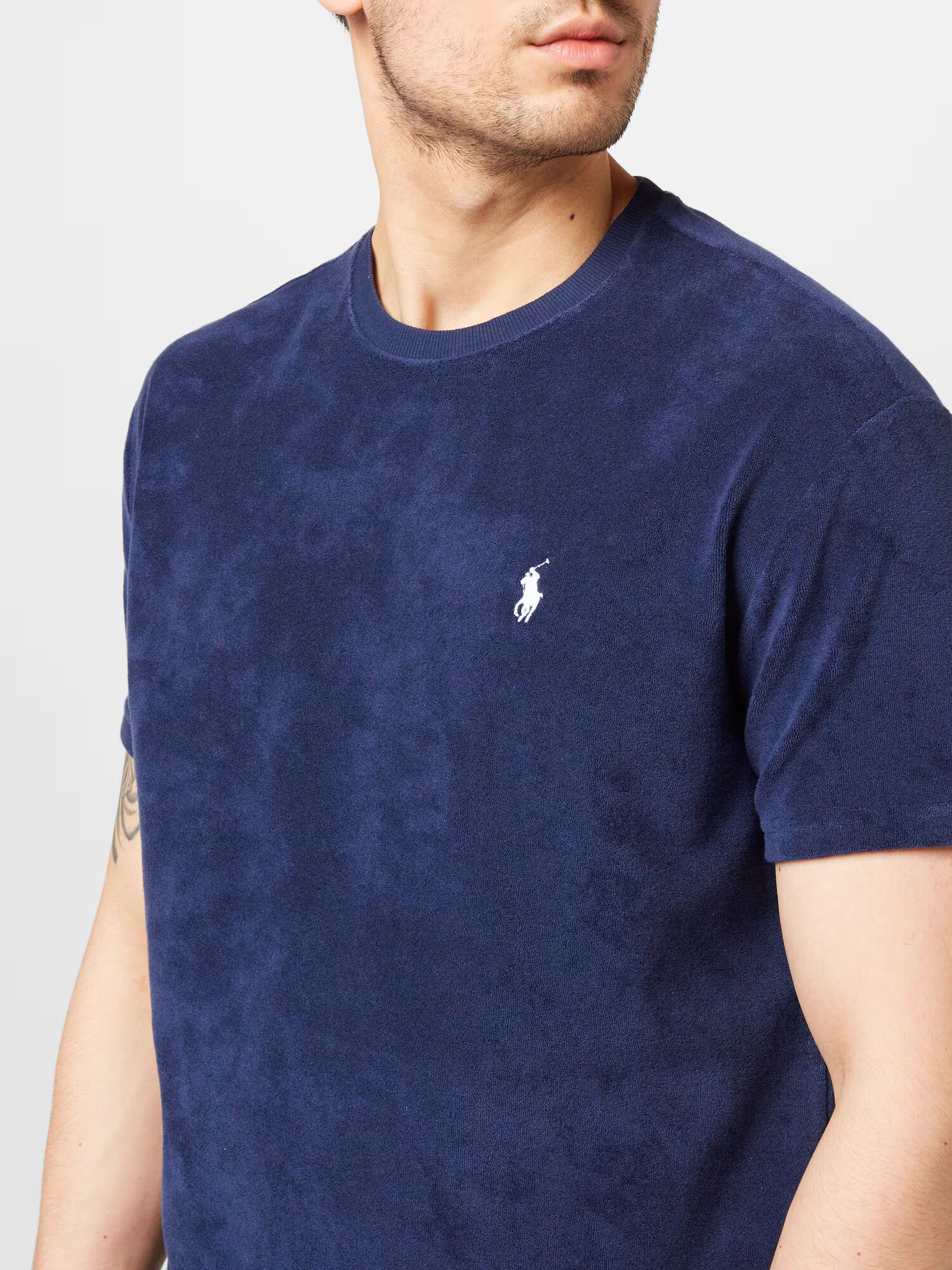 Polo Ralph Lauren Tricou albastru închis / alb - Pled.ro