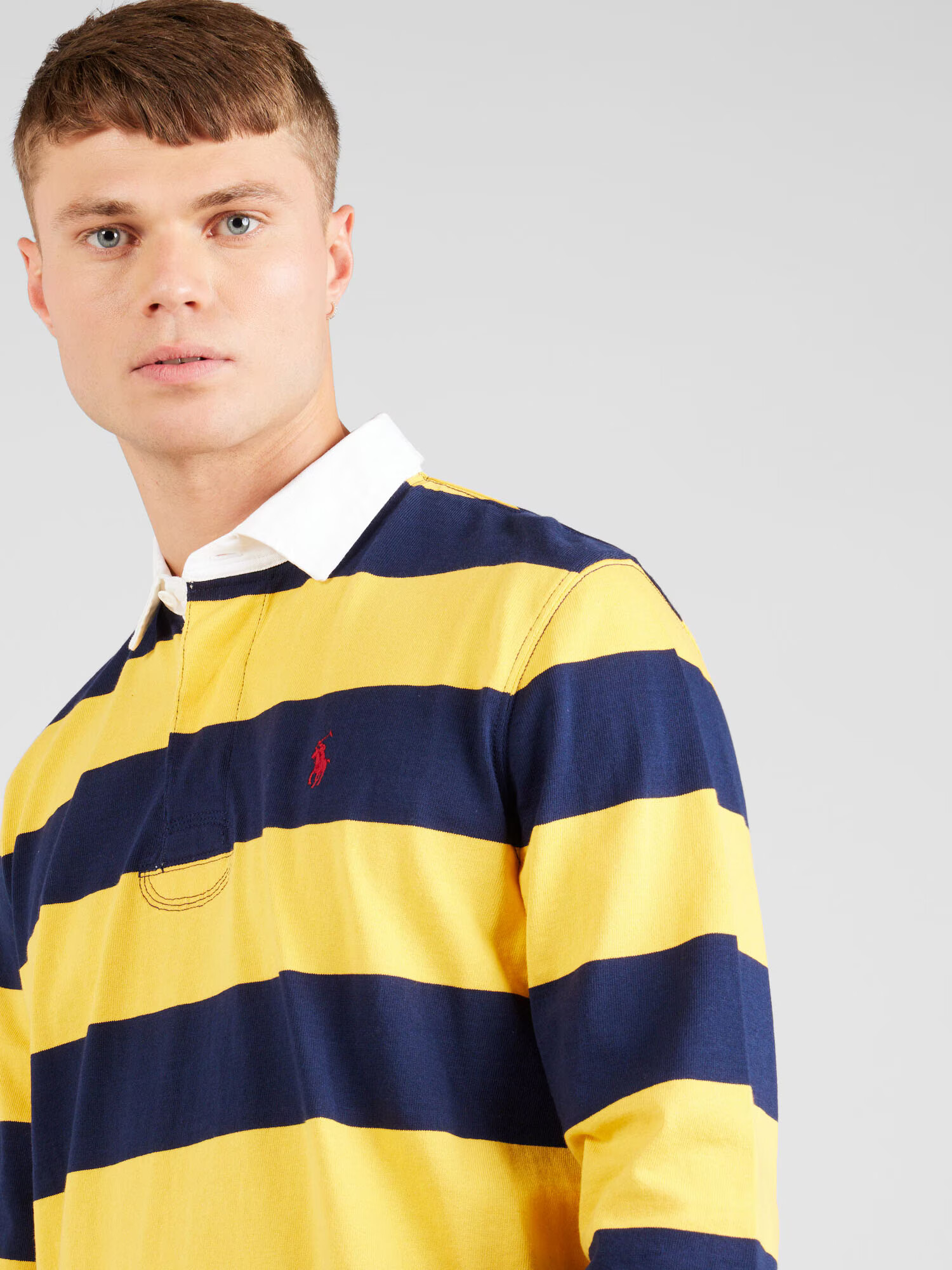 Polo Ralph Lauren Tricou albastru închis / galben / roșu / alb - Pled.ro