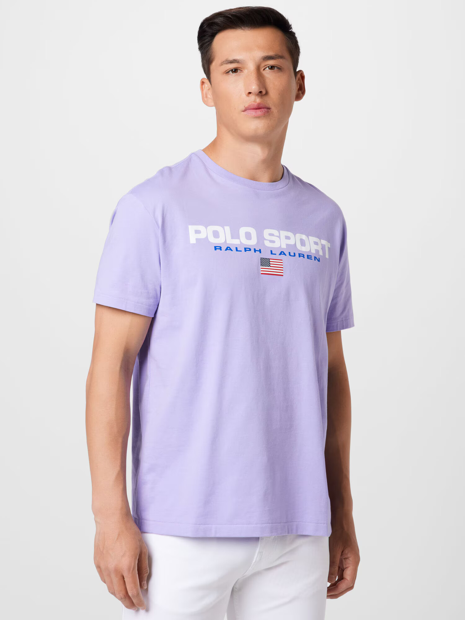 Polo Ralph Lauren Tricou albastru / lila / roșu / alb - Pled.ro