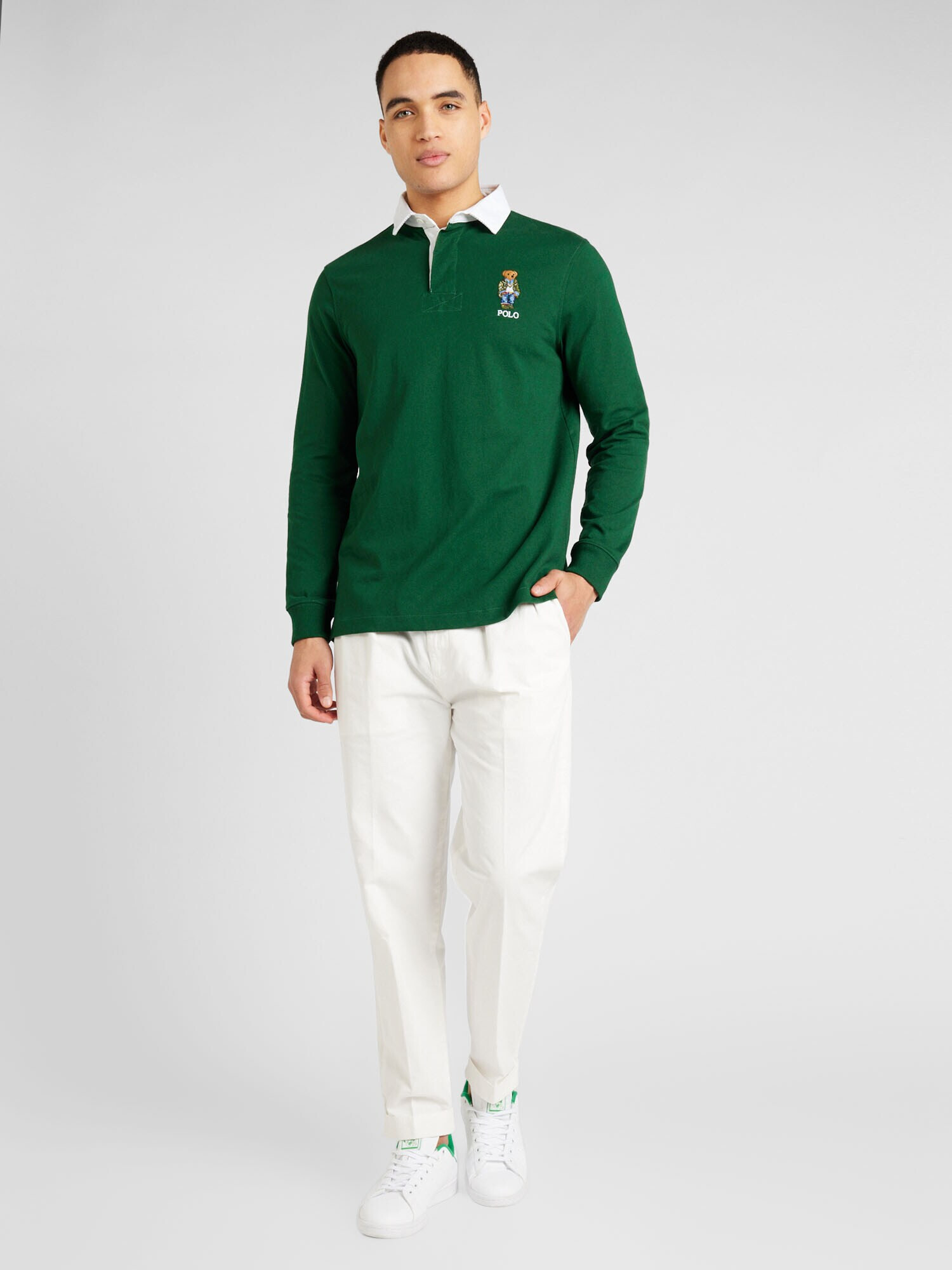 Polo Ralph Lauren Tricou albastru / maro / verde / alb - Pled.ro