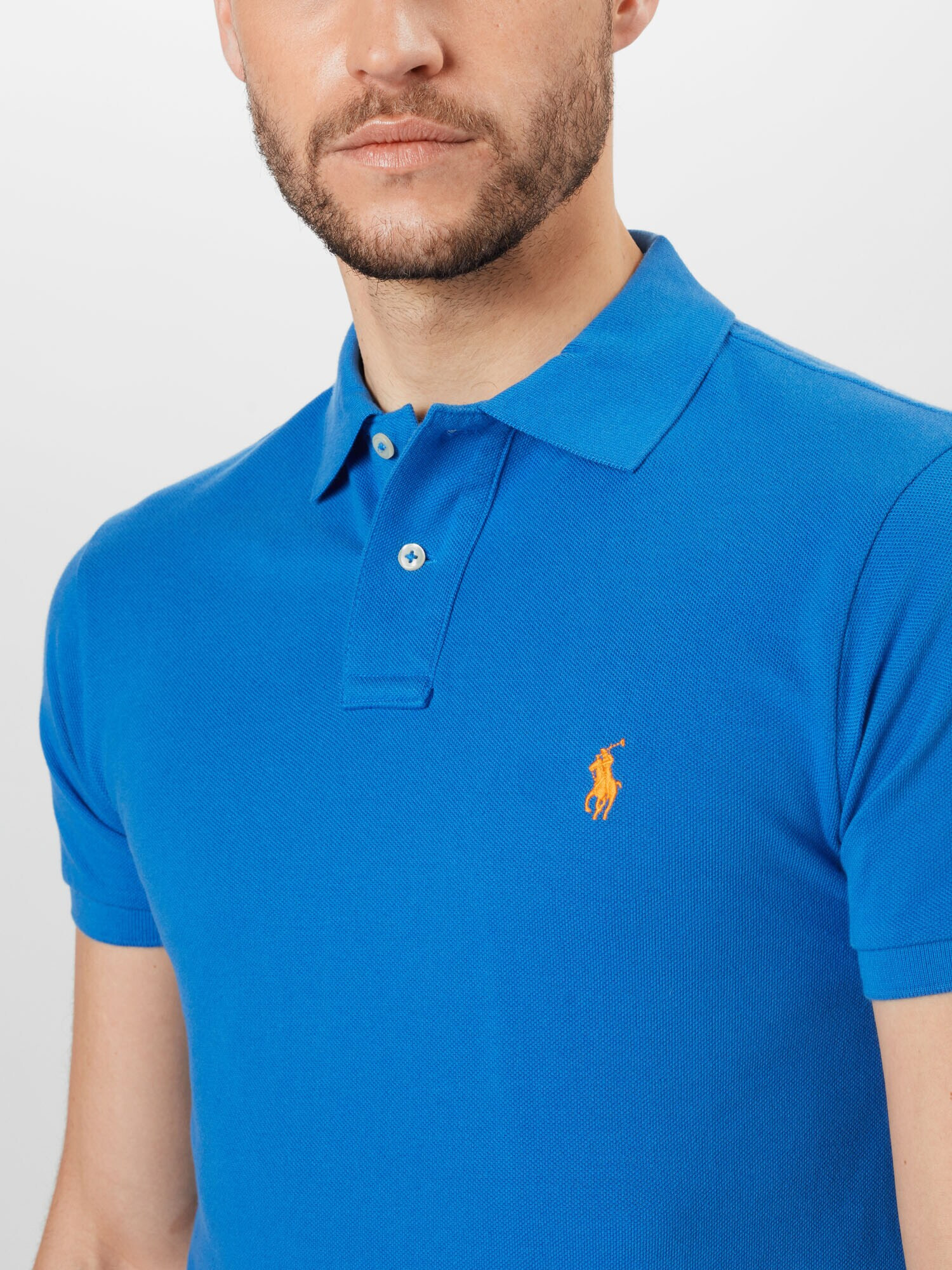 Polo Ralph Lauren Tricou albastru / portocaliu - Pled.ro