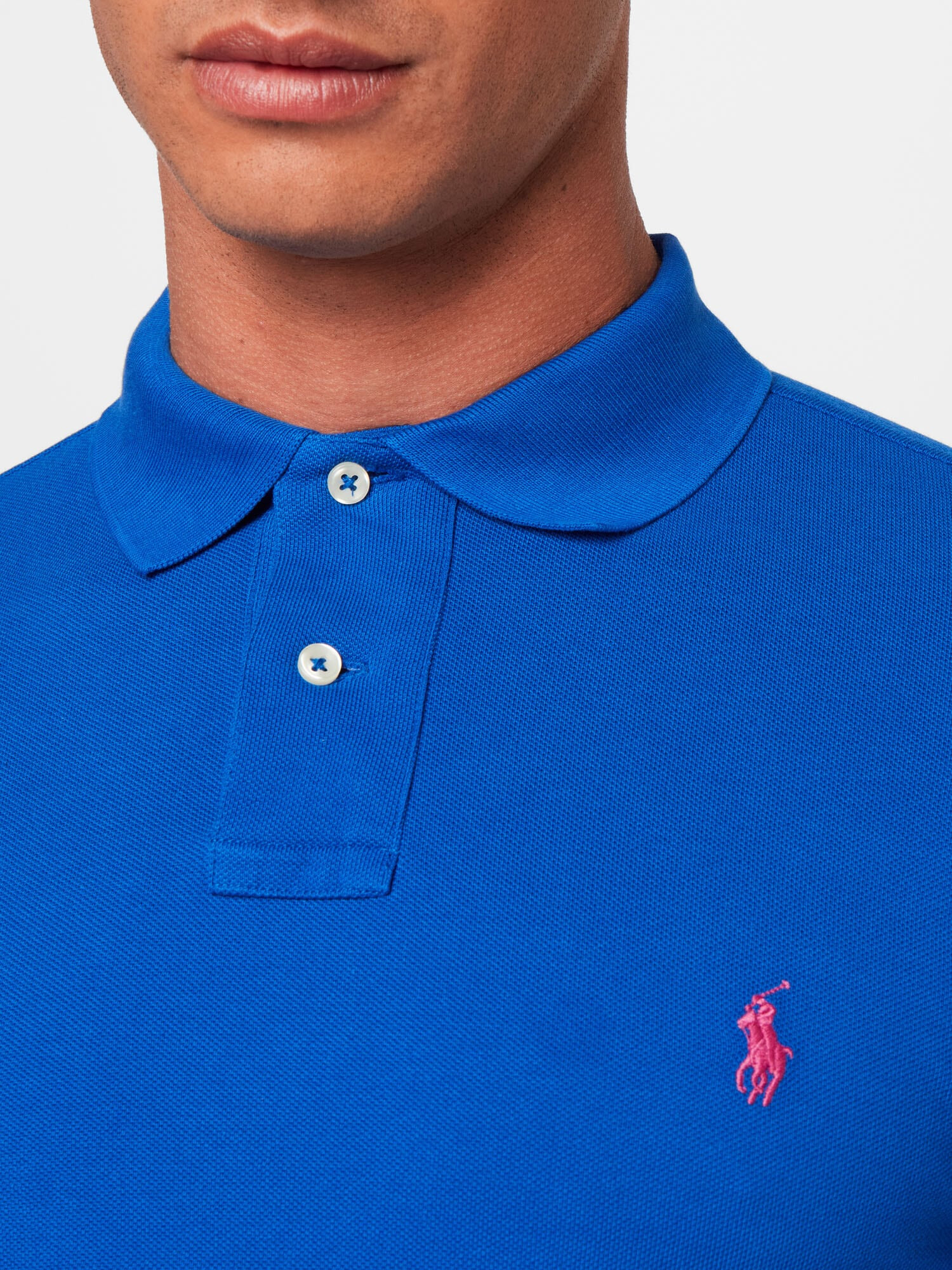 Polo Ralph Lauren Tricou albastru regal / roșu rodie - Pled.ro