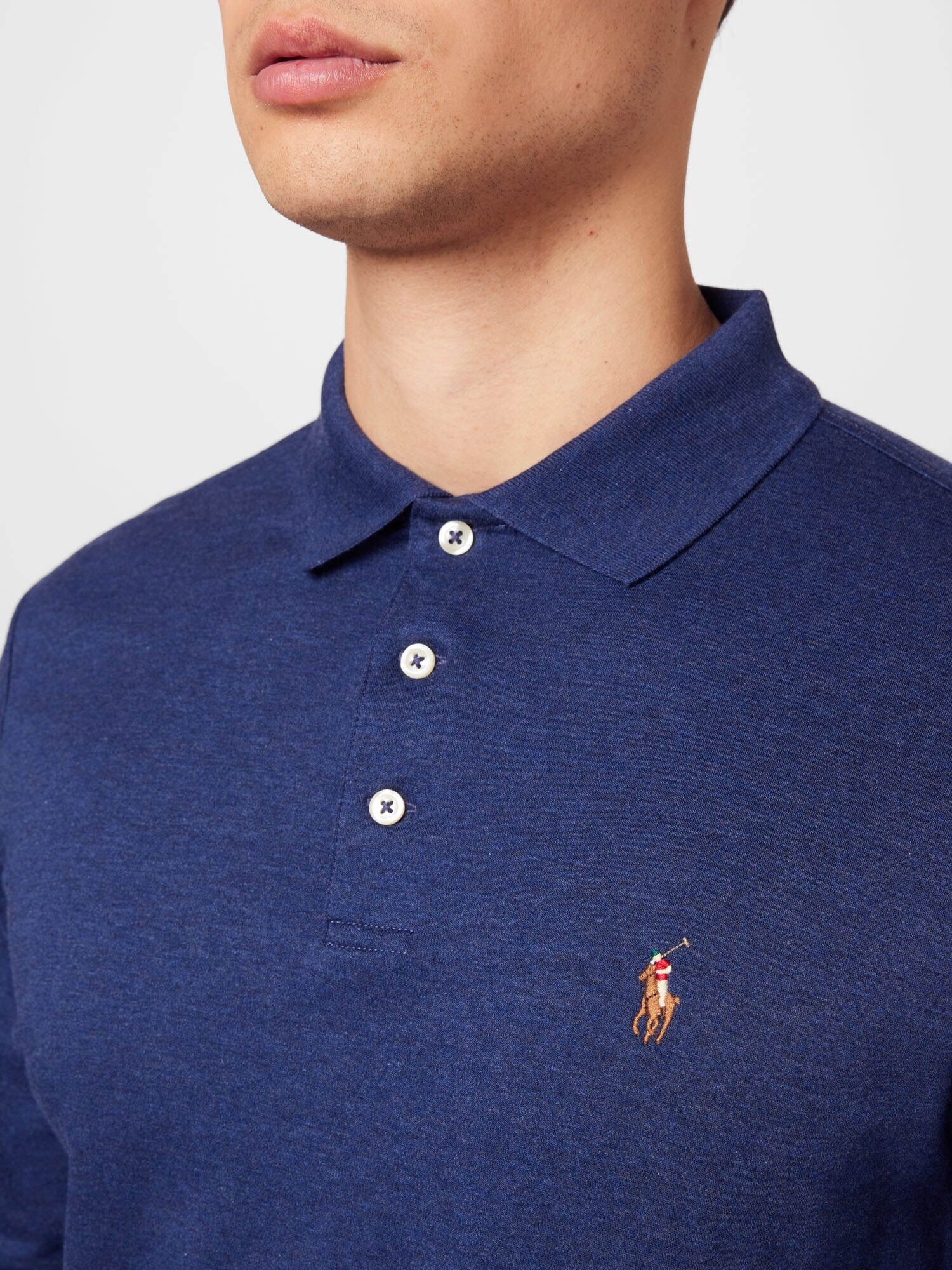 Polo Ralph Lauren Tricou albastru ultramarin / maro - Pled.ro