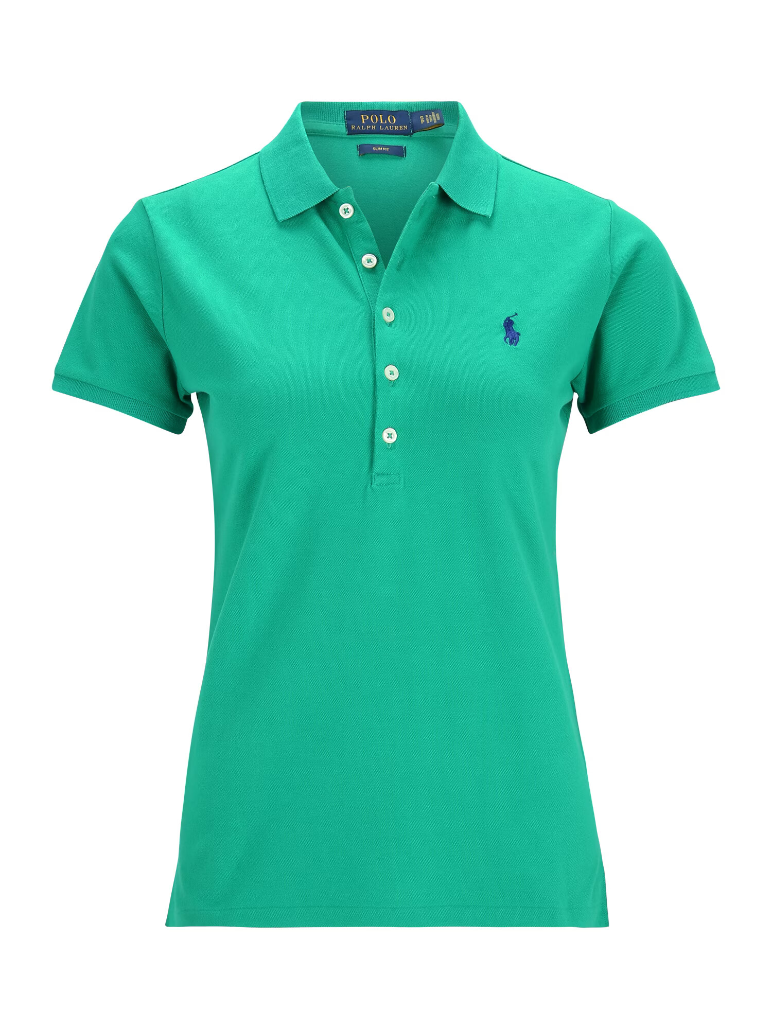 Polo Ralph Lauren Tricou 'Julie' albastru / verde jad - Pled.ro