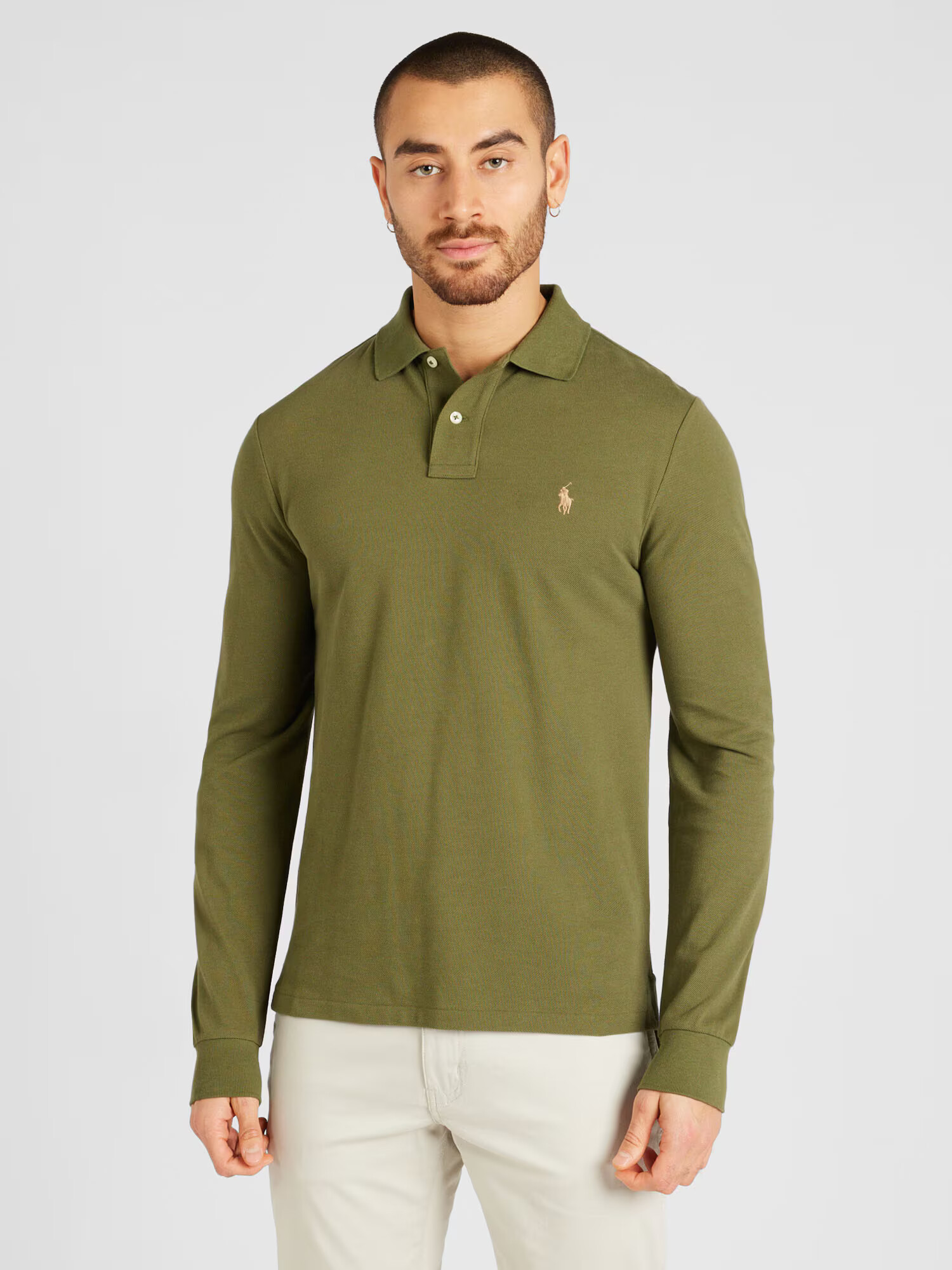 Polo Ralph Lauren Tricou bej / verde deschis - Pled.ro