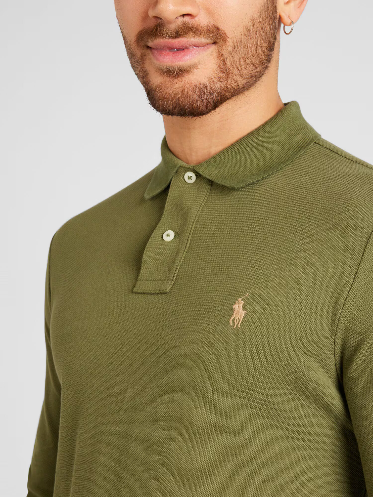 Polo Ralph Lauren Tricou bej / verde deschis - Pled.ro