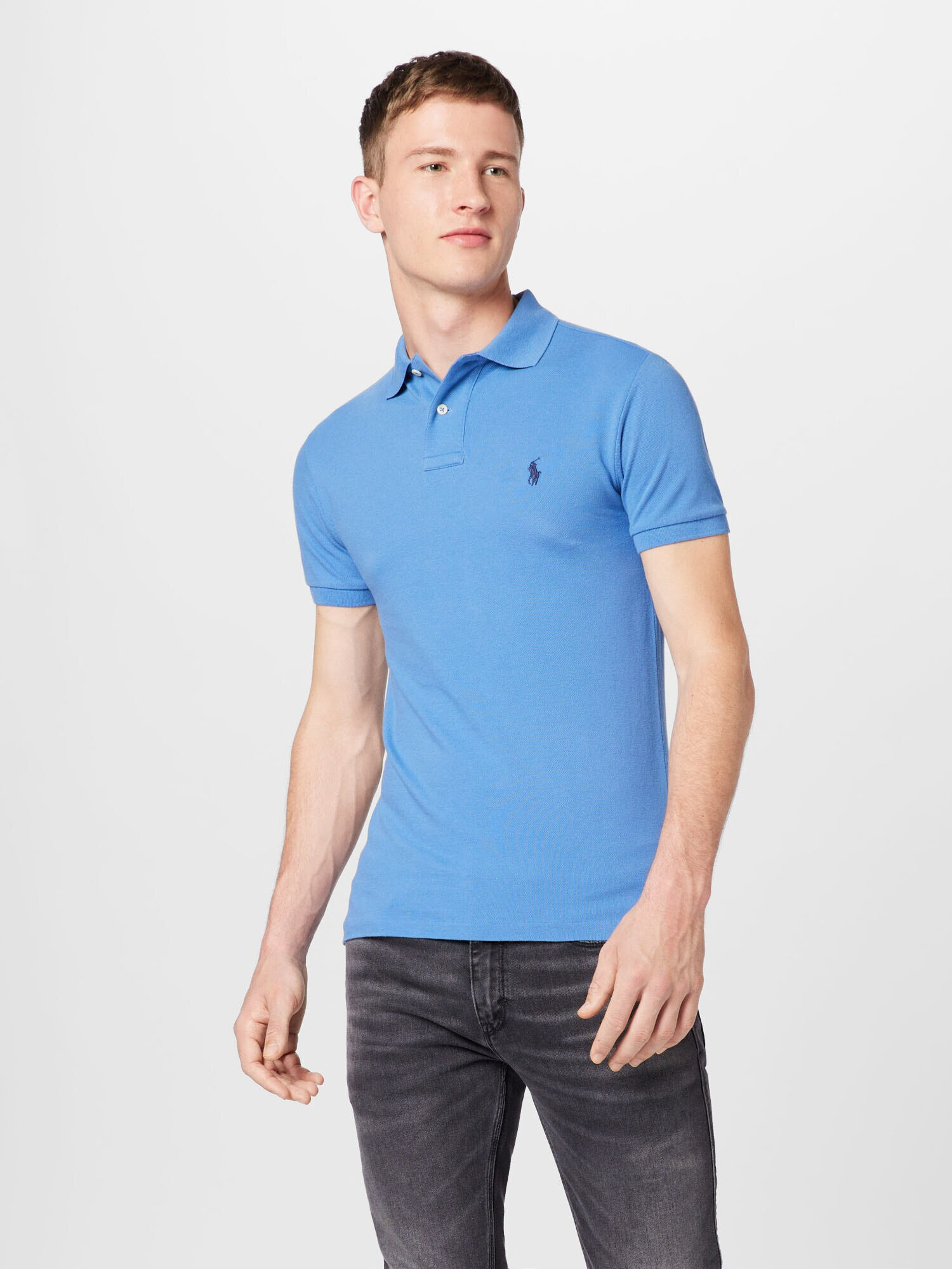 Polo Ralph Lauren Tricou bleumarin / albastru deschis - Pled.ro