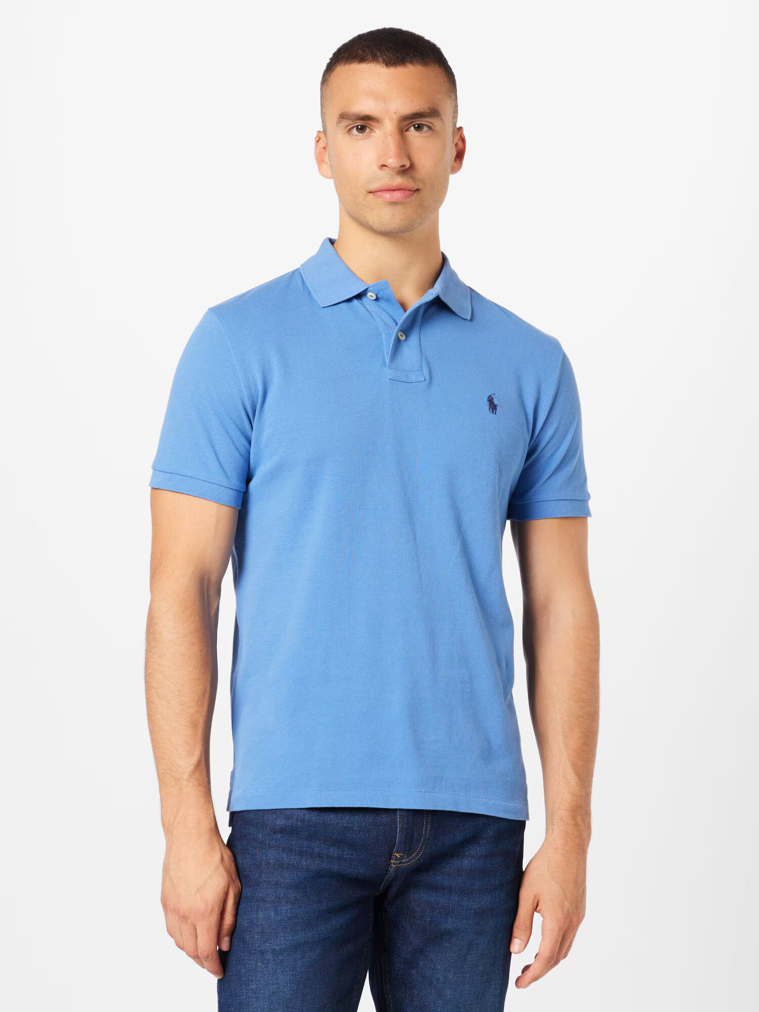 Polo Ralph Lauren Tricou bleumarin / albastru deschis - Pled.ro