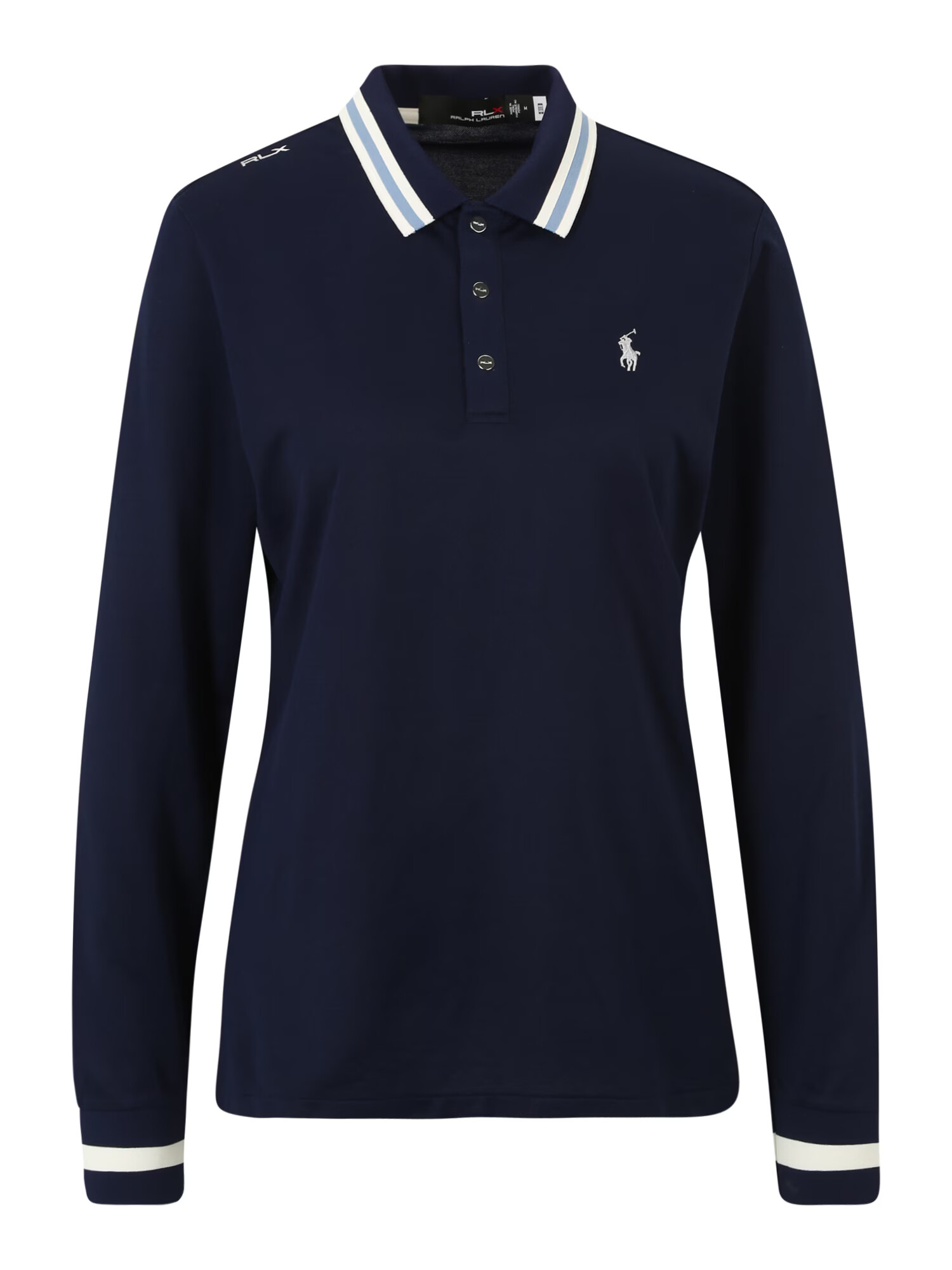 Polo Ralph Lauren Tricou bleumarin / albastru deschis / alb - Pled.ro