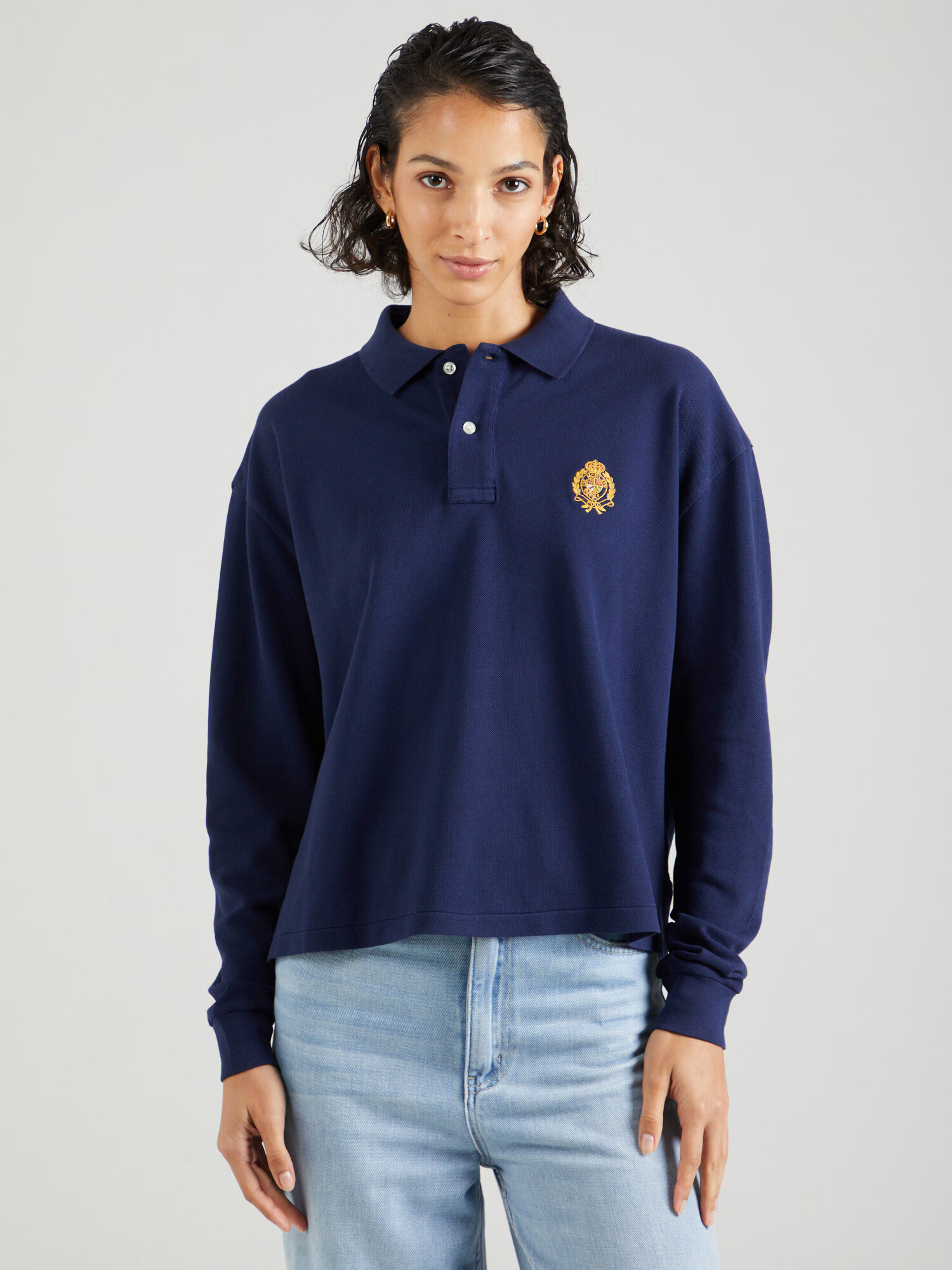 Polo Ralph Lauren Tricou bleumarin / galben auriu - Pled.ro