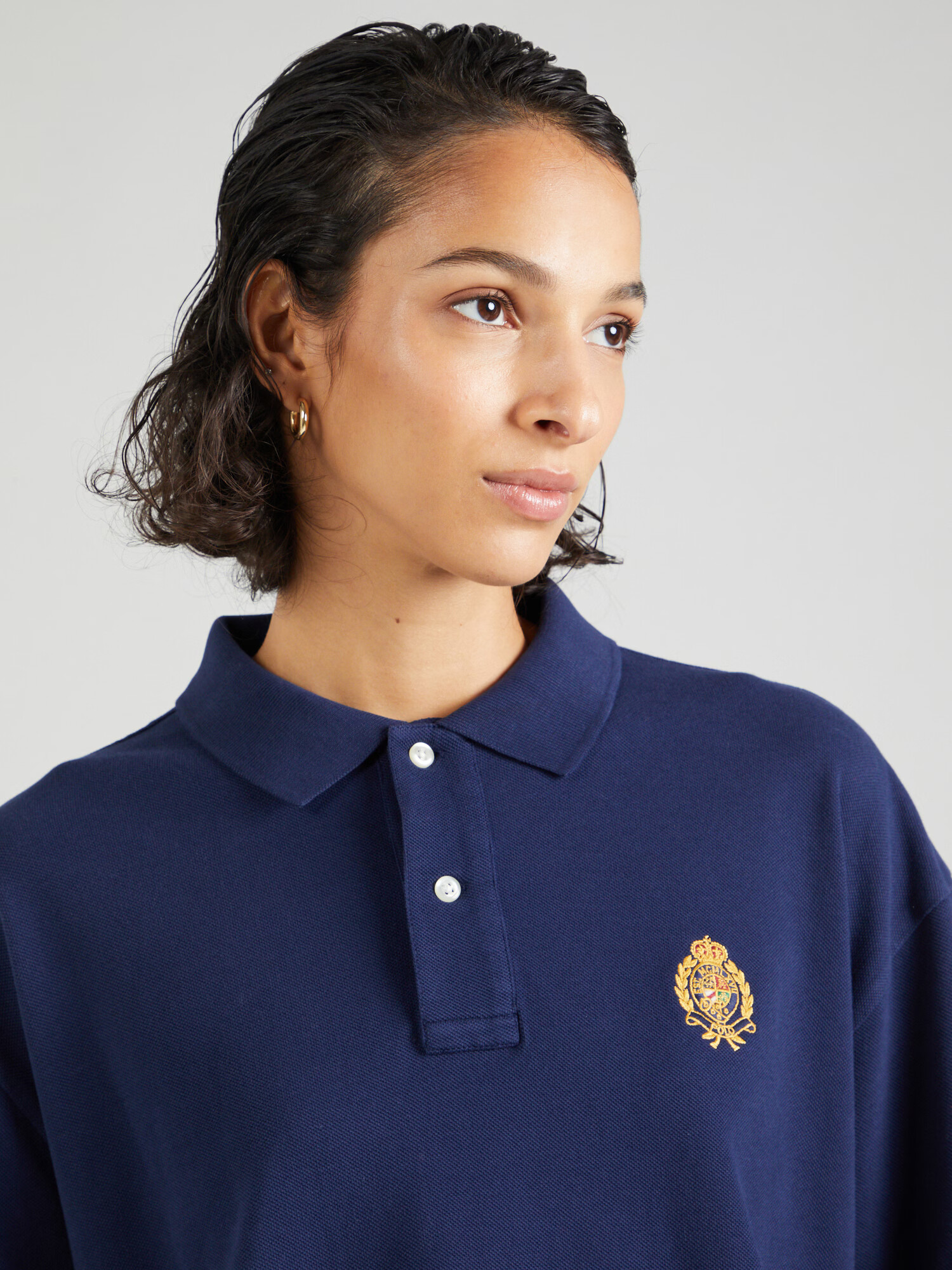 Polo Ralph Lauren Tricou bleumarin / galben auriu - Pled.ro