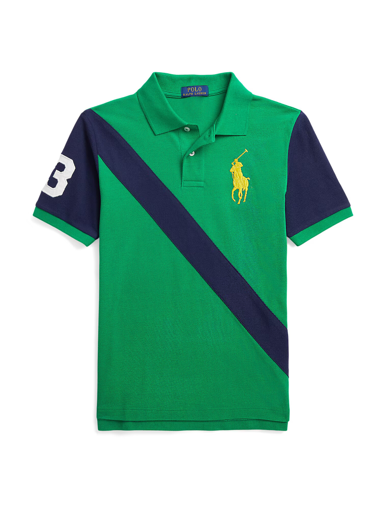 Polo Ralph Lauren Tricou bleumarin / galben / verde / alb - Pled.ro