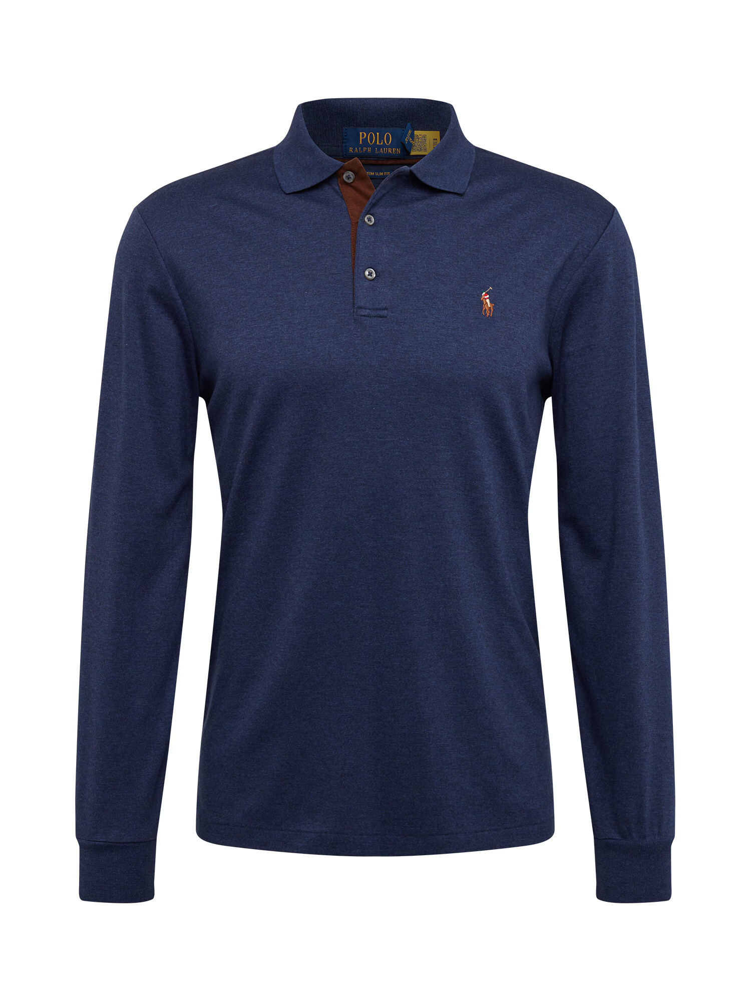 Polo Ralph Lauren Tricou bleumarin / maro / portocaliu închis - Pled.ro