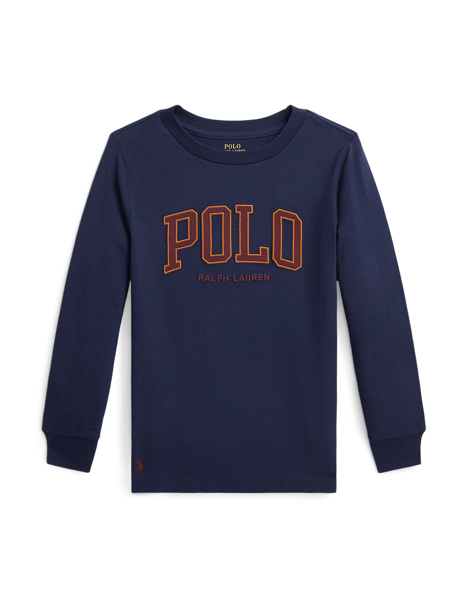 Polo Ralph Lauren Tricou bleumarin / portocaliu închis / roșu vin - Pled.ro