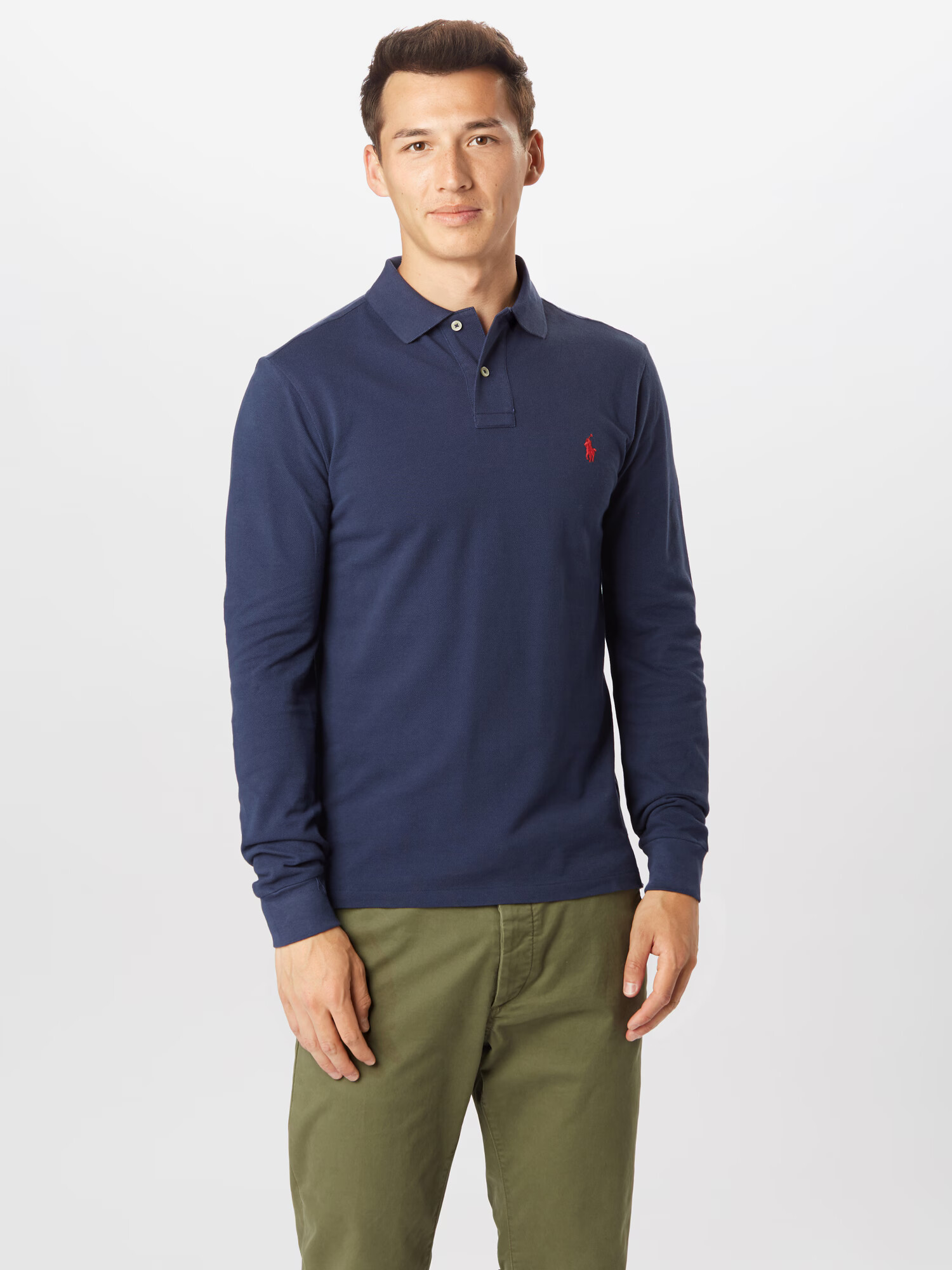 Polo Ralph Lauren Tricou bleumarin / roșu - Pled.ro