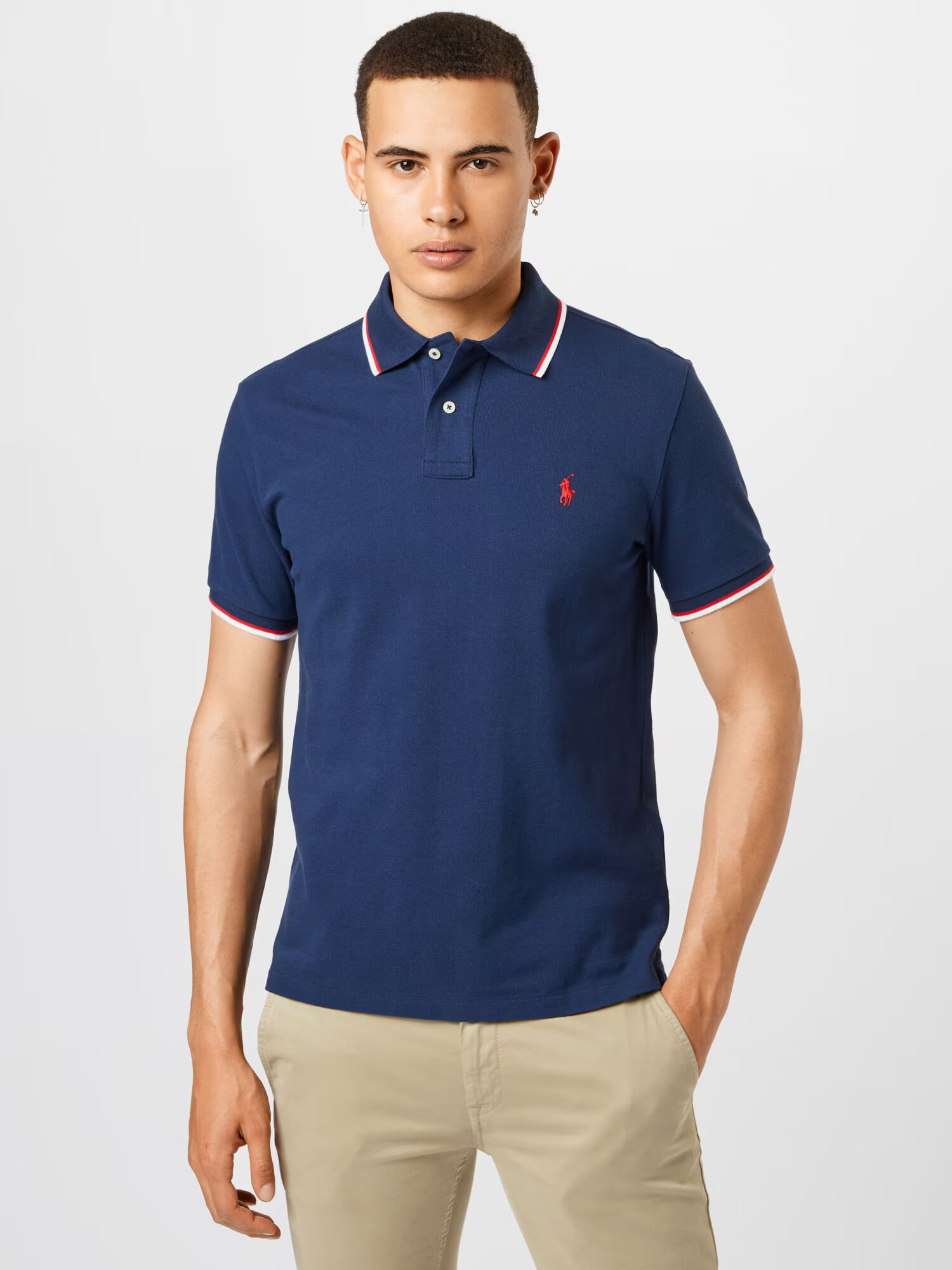 Polo Ralph Lauren Tricou bleumarin / roșu / alb - Pled.ro