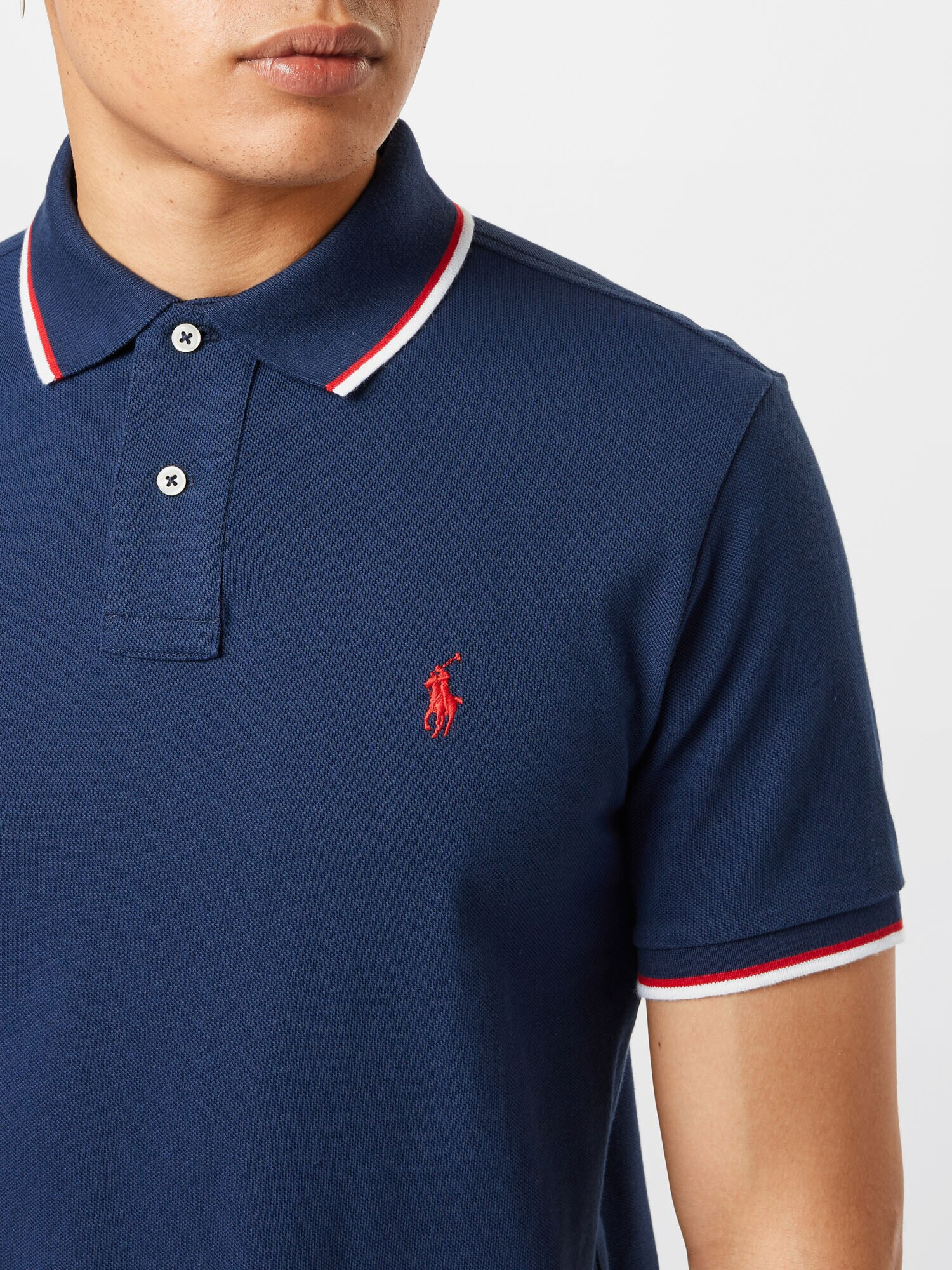 Polo Ralph Lauren Tricou bleumarin / roșu / alb - Pled.ro