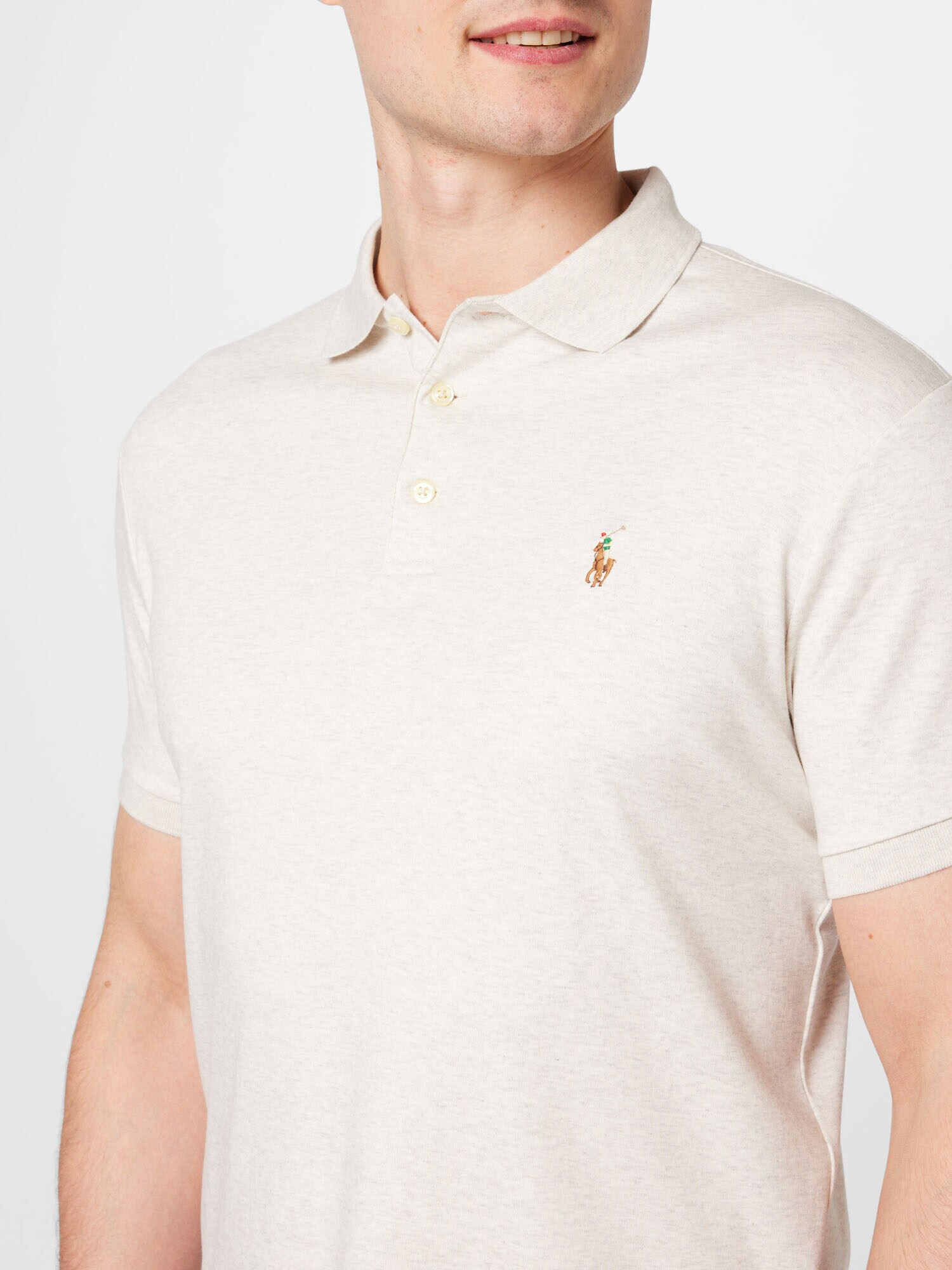 Polo Ralph Lauren Tricou crem / maro cămilă / verde / roșu - Pled.ro