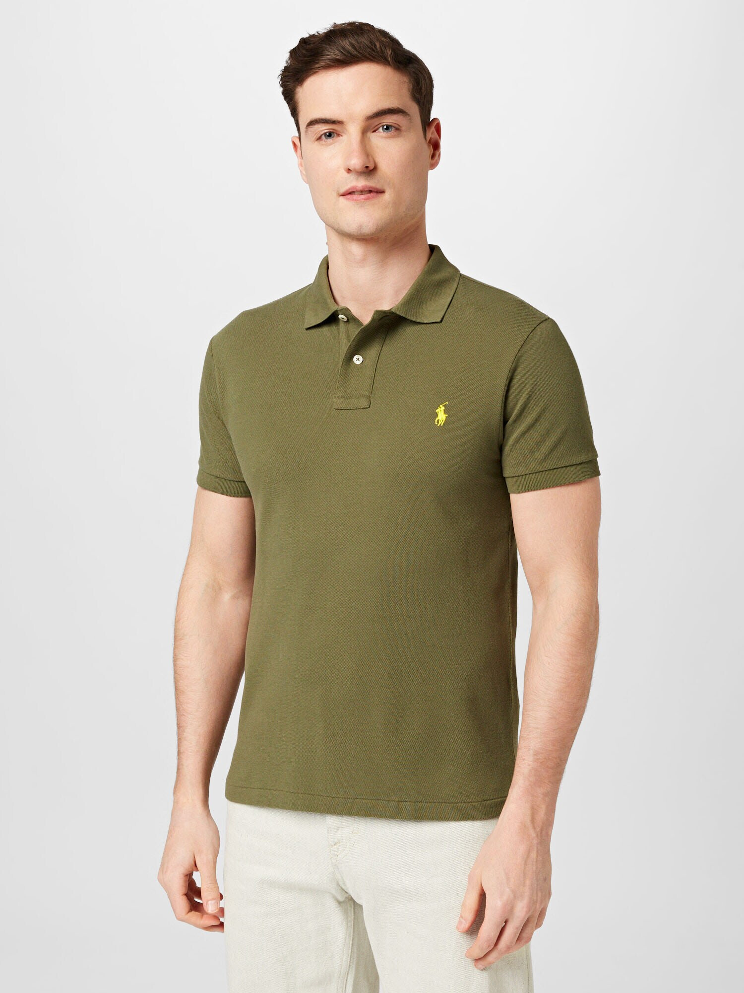 Polo Ralph Lauren Tricou galben lămâie / verde stuf - Pled.ro