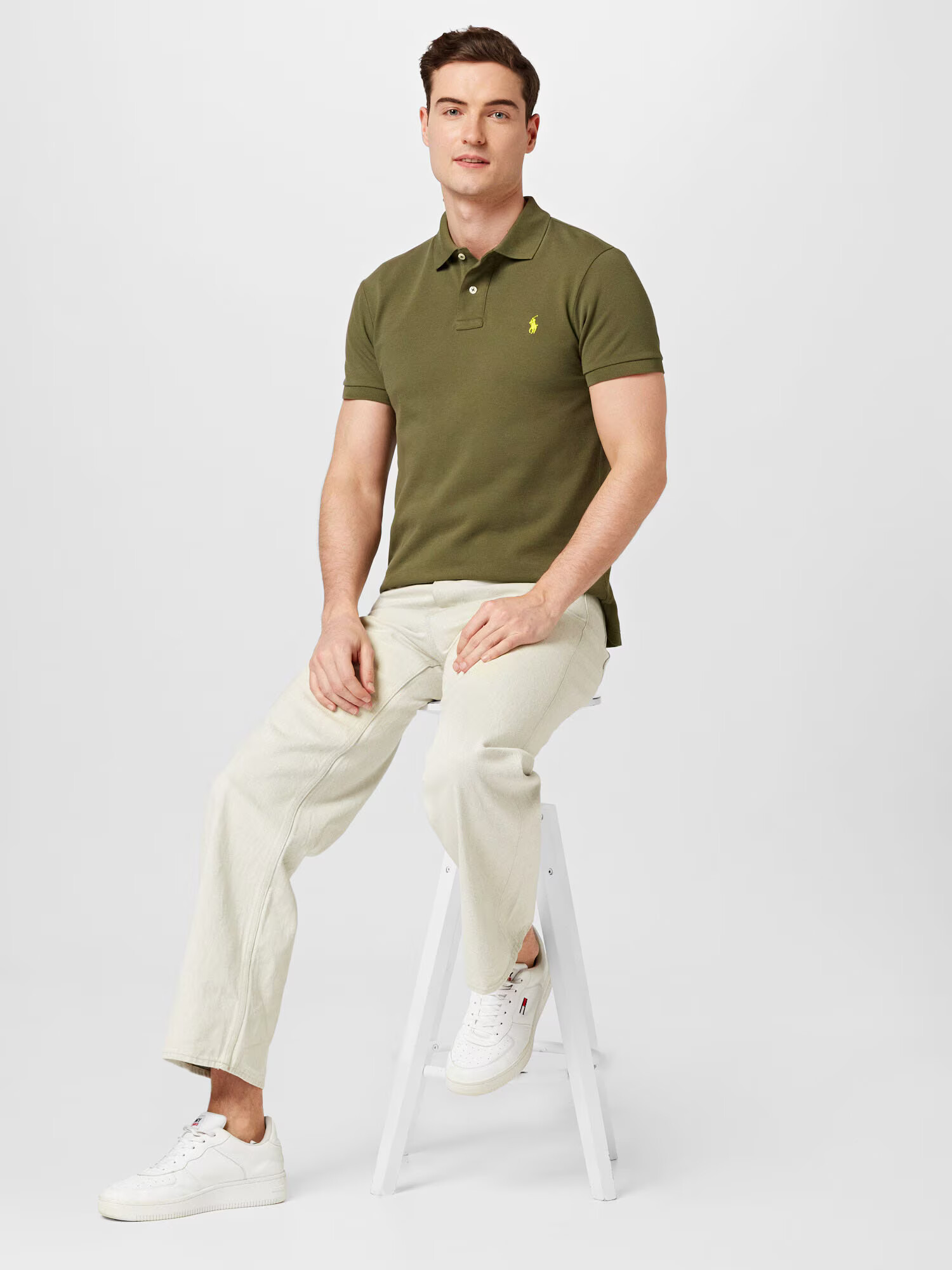 Polo Ralph Lauren Tricou galben lămâie / verde stuf - Pled.ro