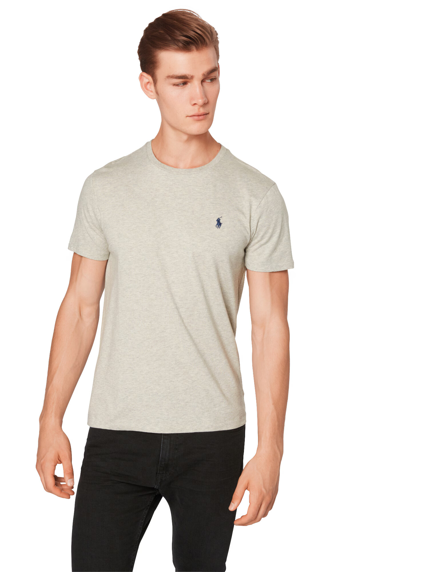 Polo Ralph Lauren Tricou gri deschis - Pled.ro