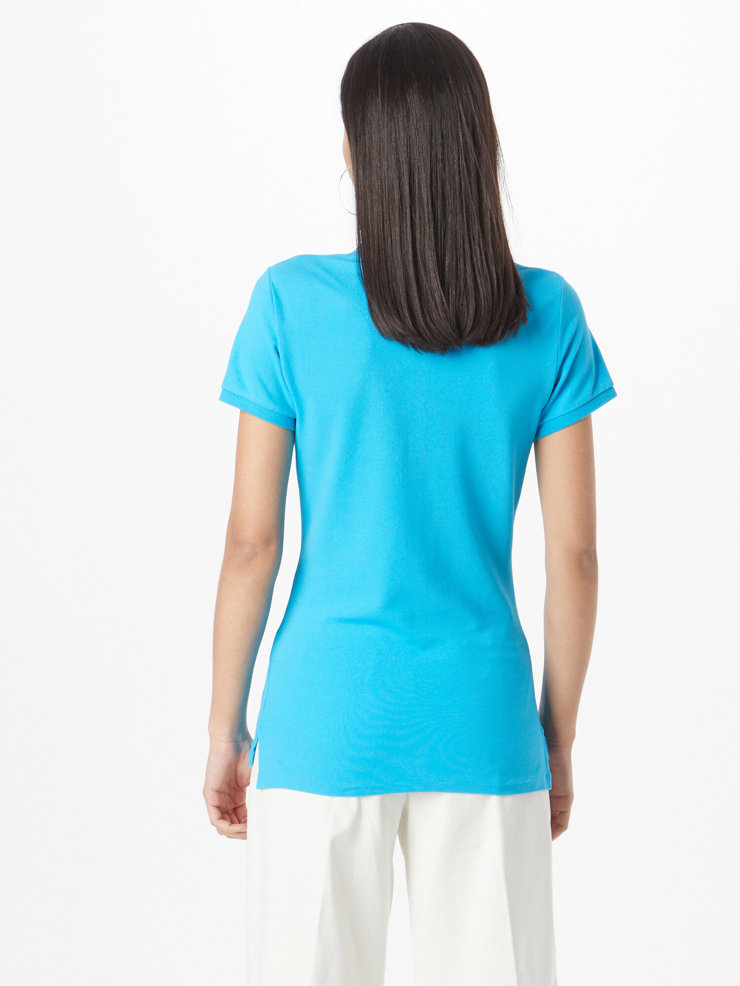 Polo Ralph Lauren Tricou 'JULIE' albastru aqua - Pled.ro