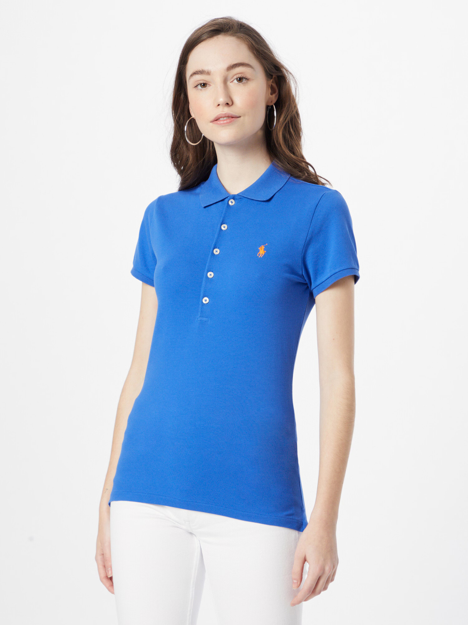 Polo Ralph Lauren Tricou 'Julie' albastru / galben auriu - Pled.ro