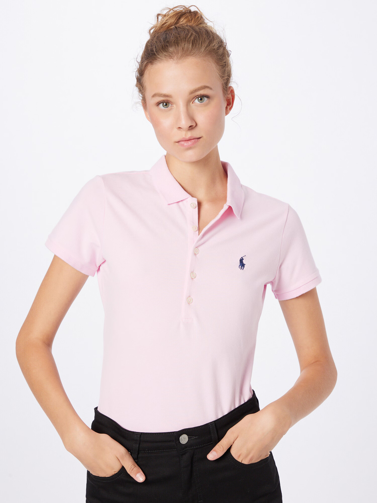 Polo Ralph Lauren Tricou 'JULIE' bleumarin / roz - Pled.ro