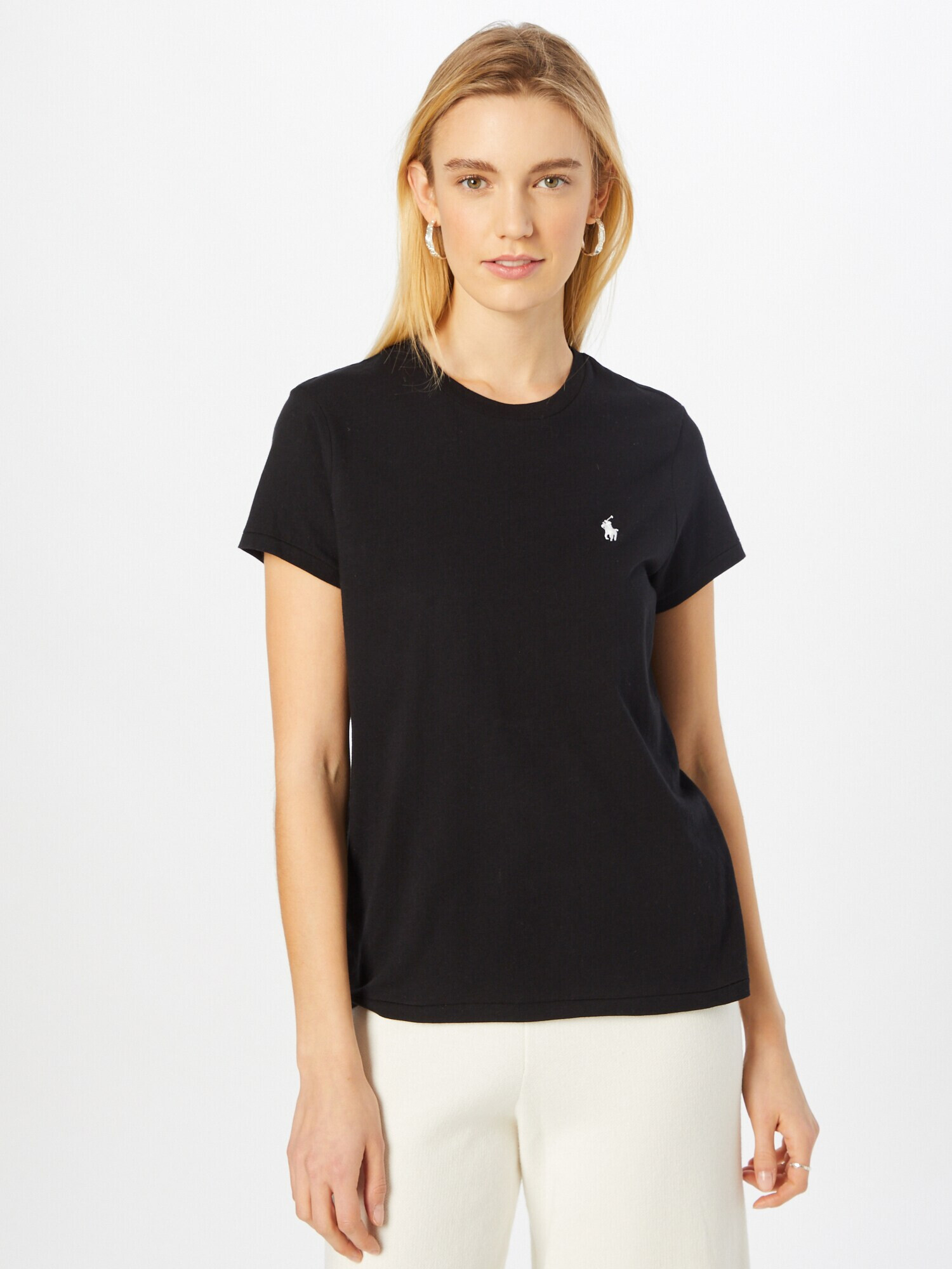 Polo Ralph Lauren Tricou negru / alb - Pled.ro