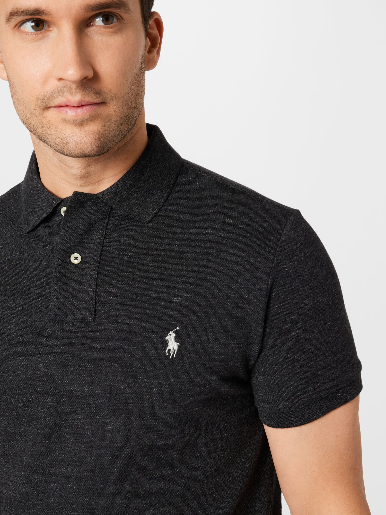 Polo Ralph Lauren Tricou negru / alb - Pled.ro