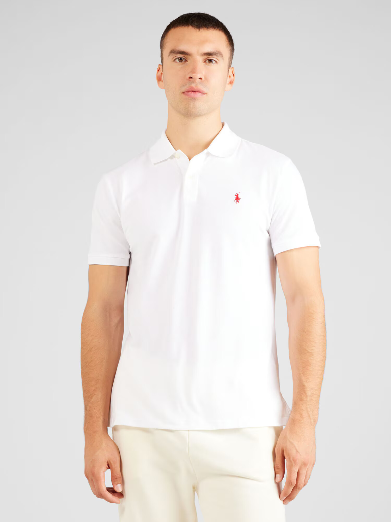 Polo Ralph Lauren Tricou roșu / alb - Pled.ro