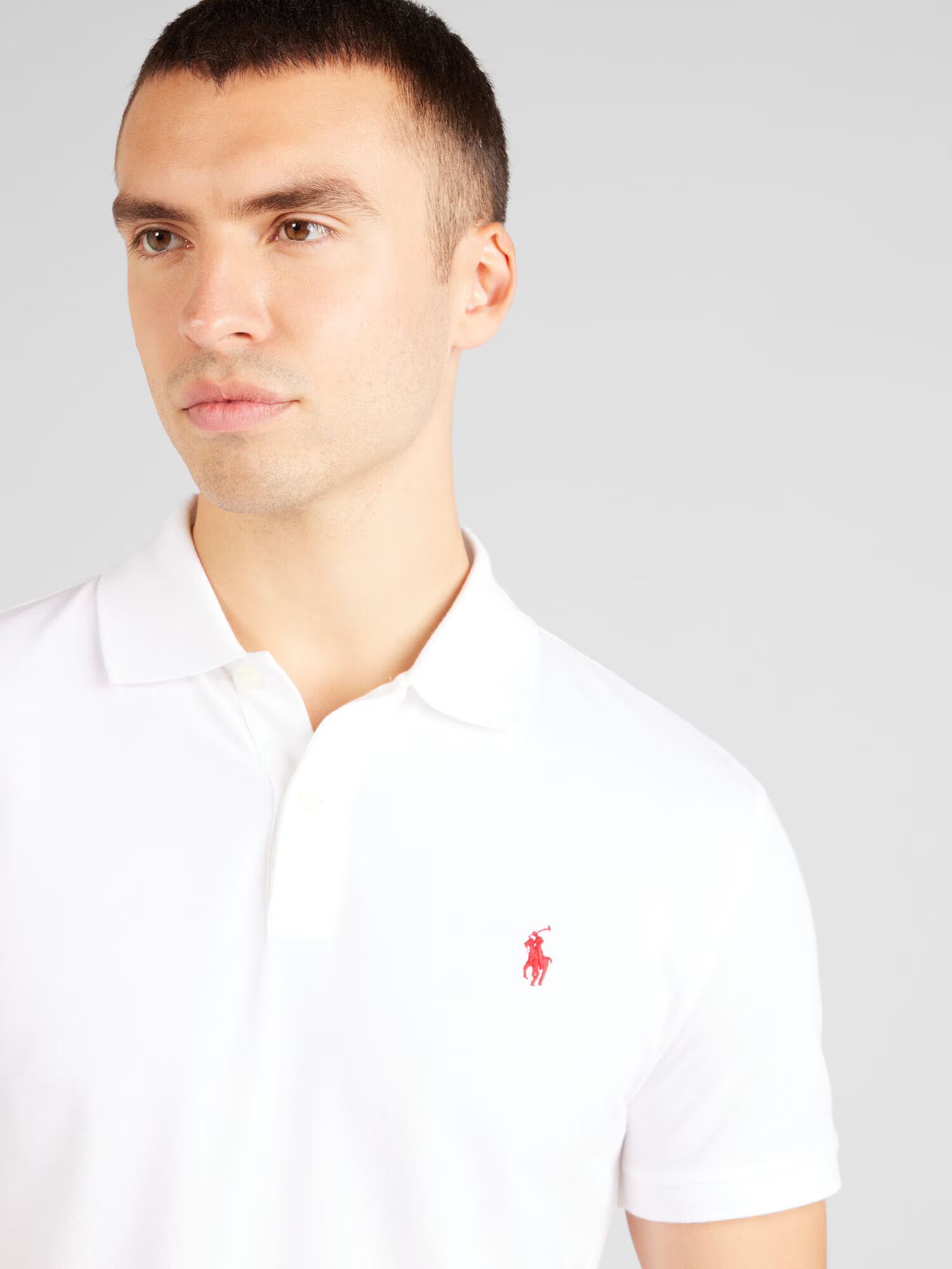 Polo Ralph Lauren Tricou roșu / alb - Pled.ro