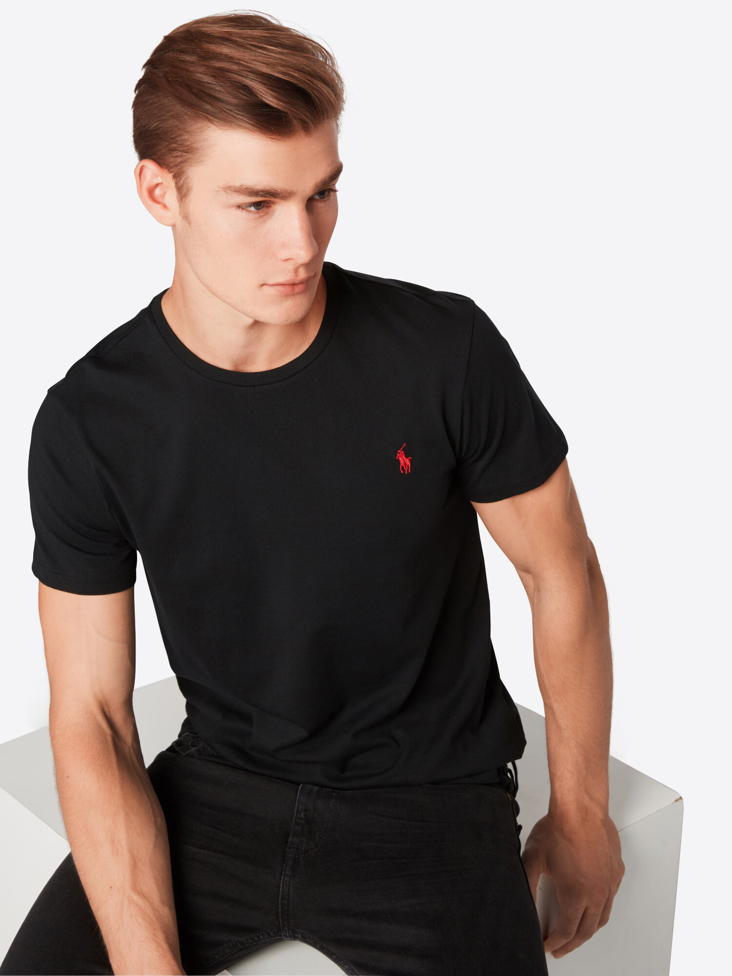 Polo Ralph Lauren Cămașă roșu carmin / negru - Pled.ro