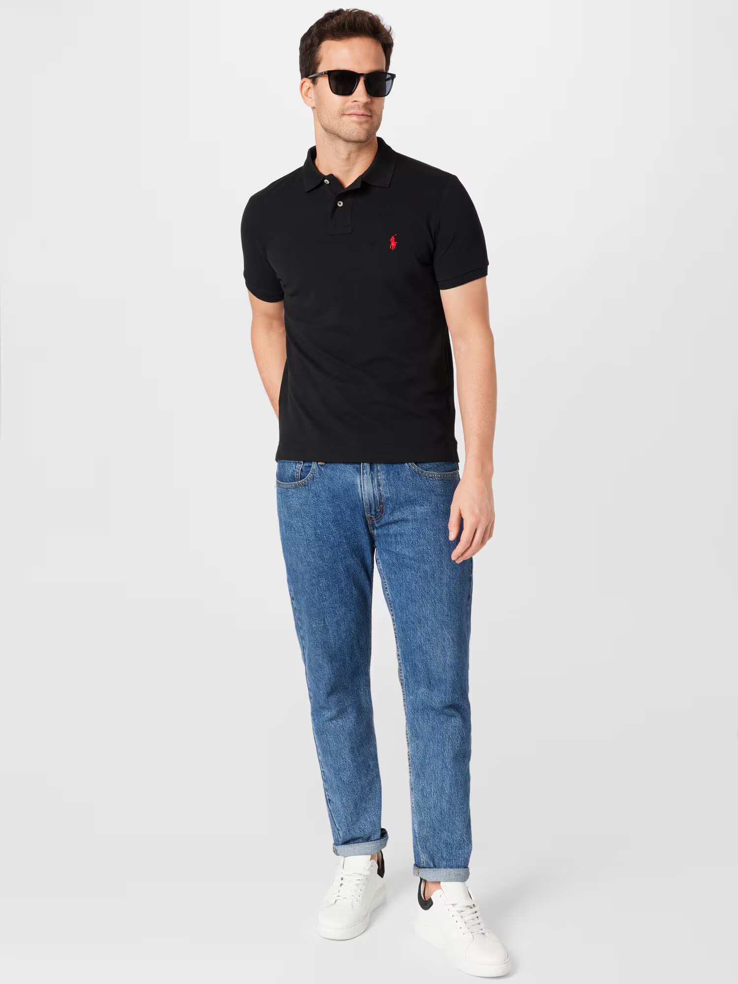 Polo Ralph Lauren Tricou roșu / negru - Pled.ro