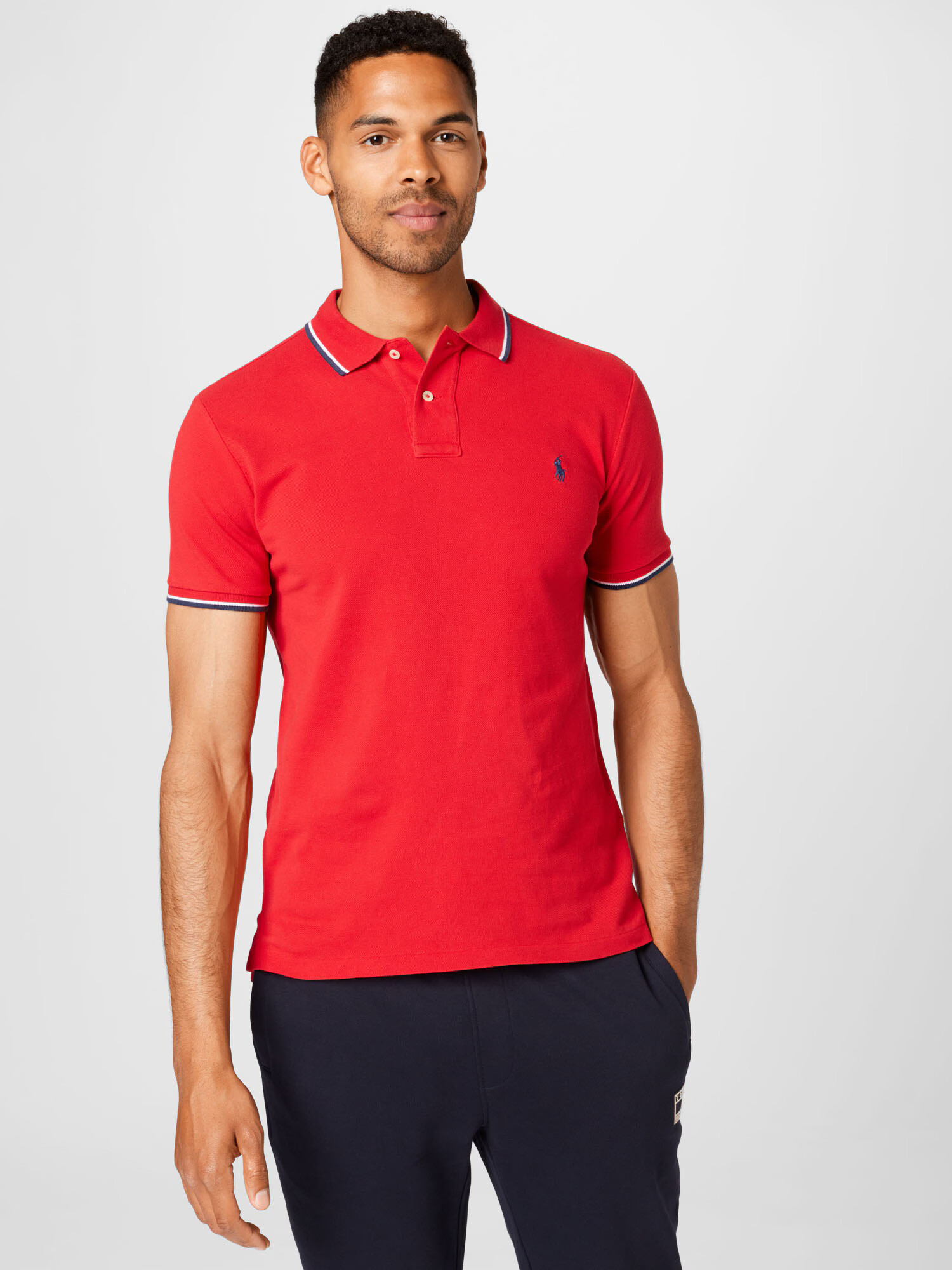 Polo Ralph Lauren Tricou roșu / negru - Pled.ro